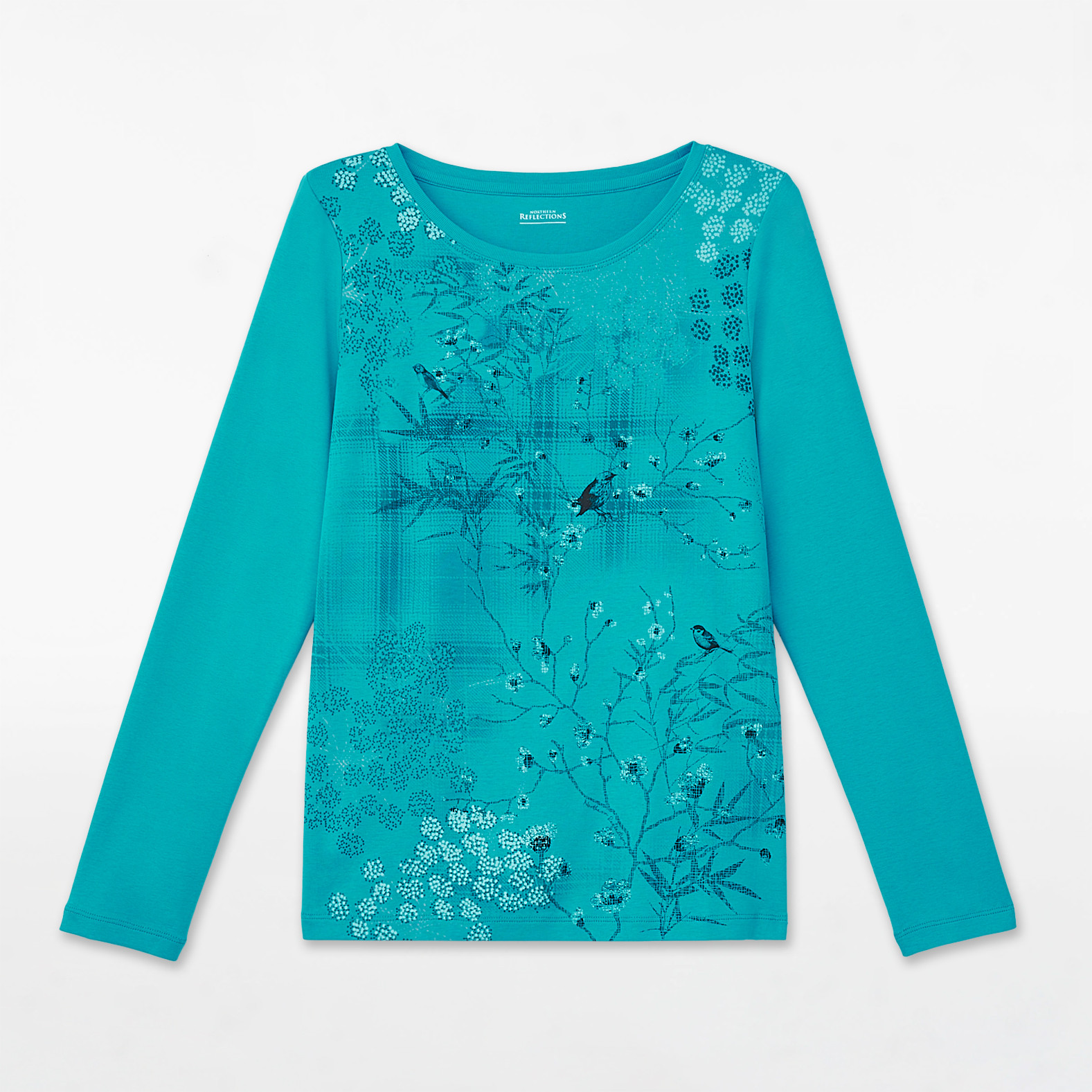 Petite - Long Sleeve Graphic Tee