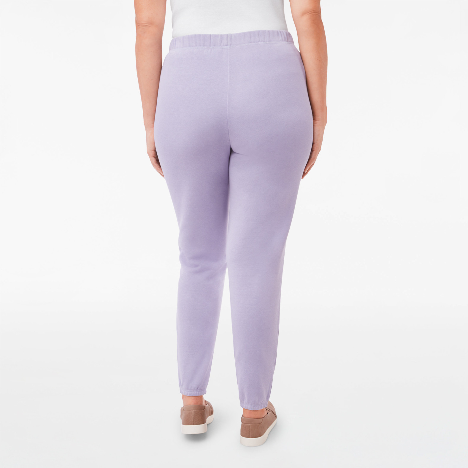 Solid Fleece Jogger Pant