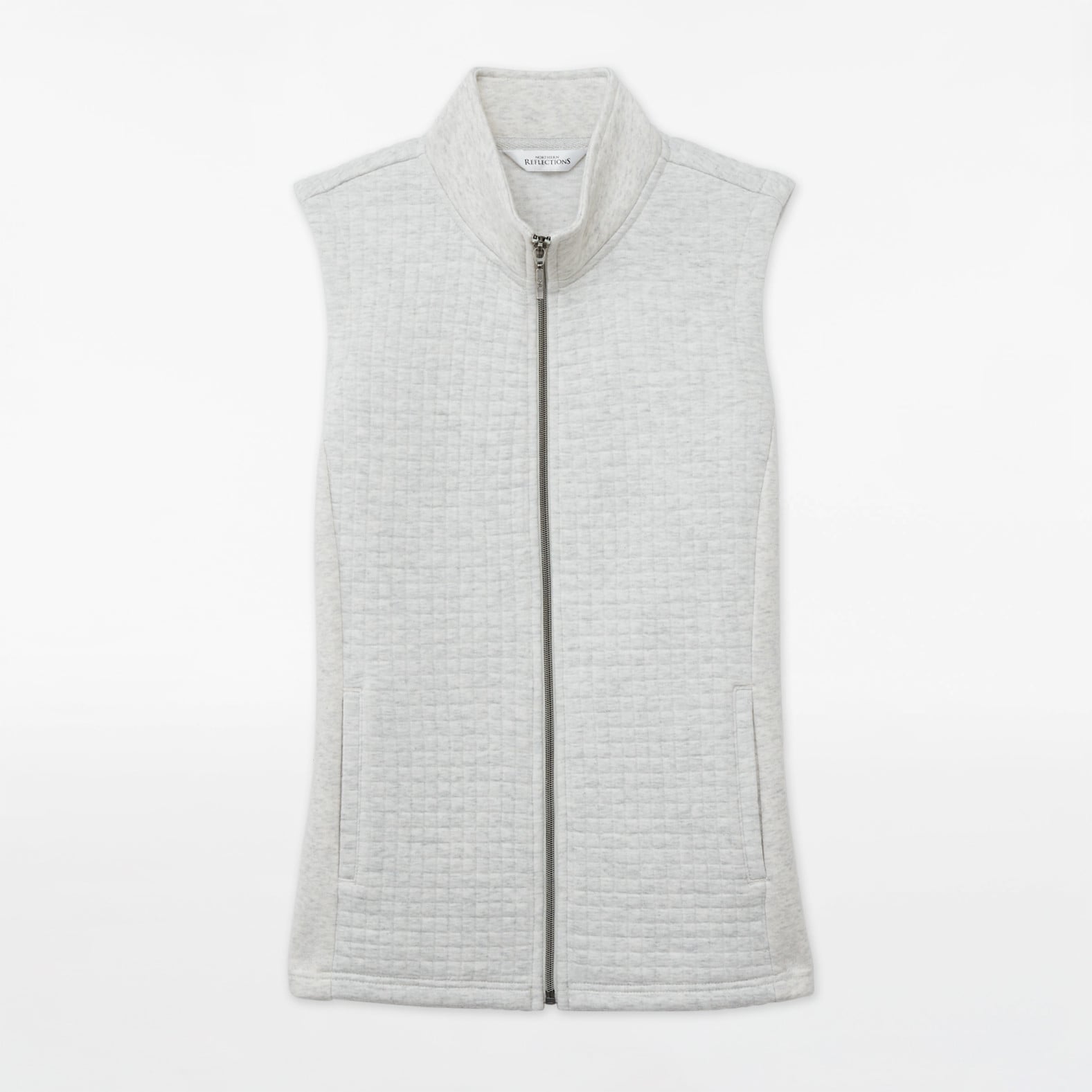 Jacquard Mixed Media Vest