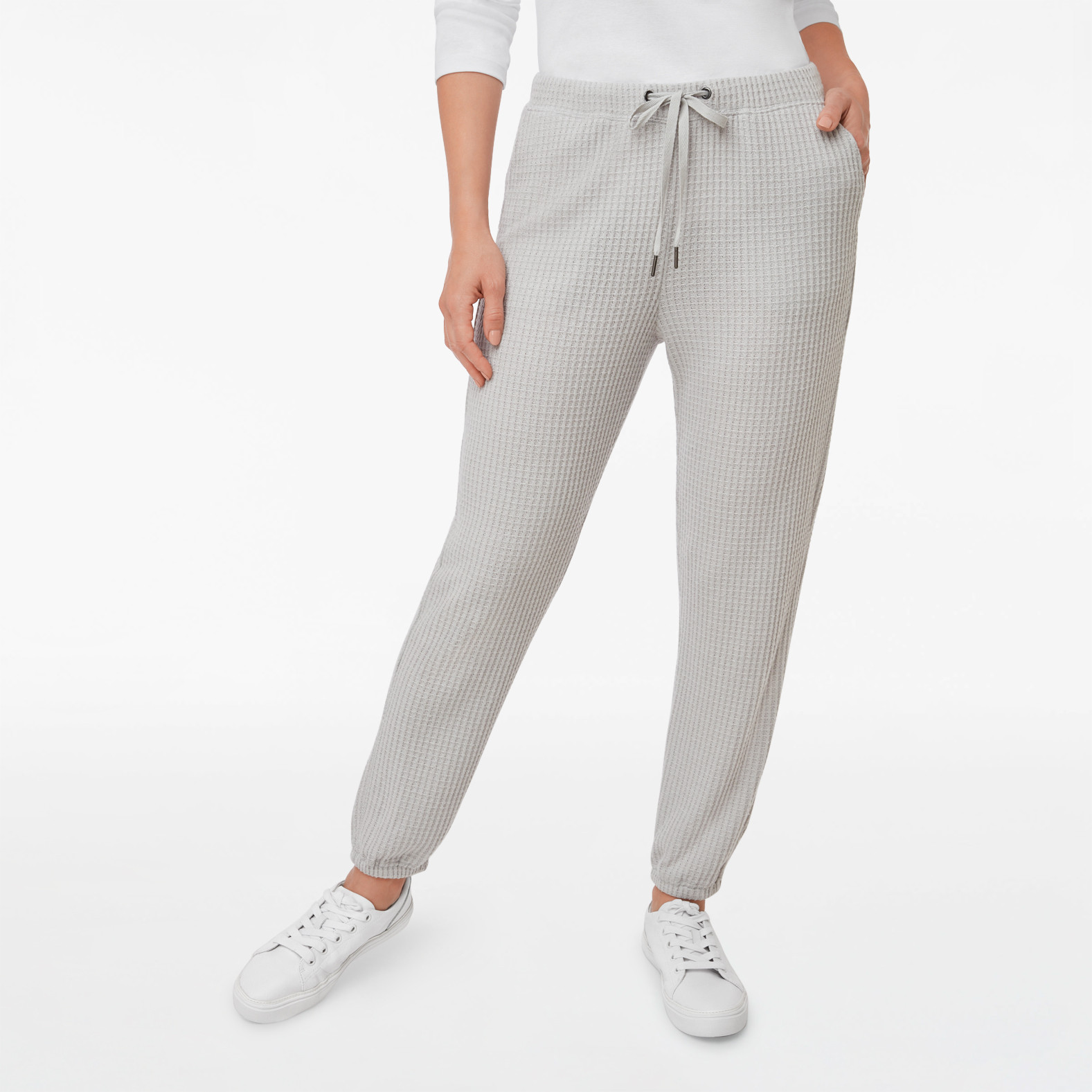 Cozy Waffle Knit Lounge Jogger Pant
