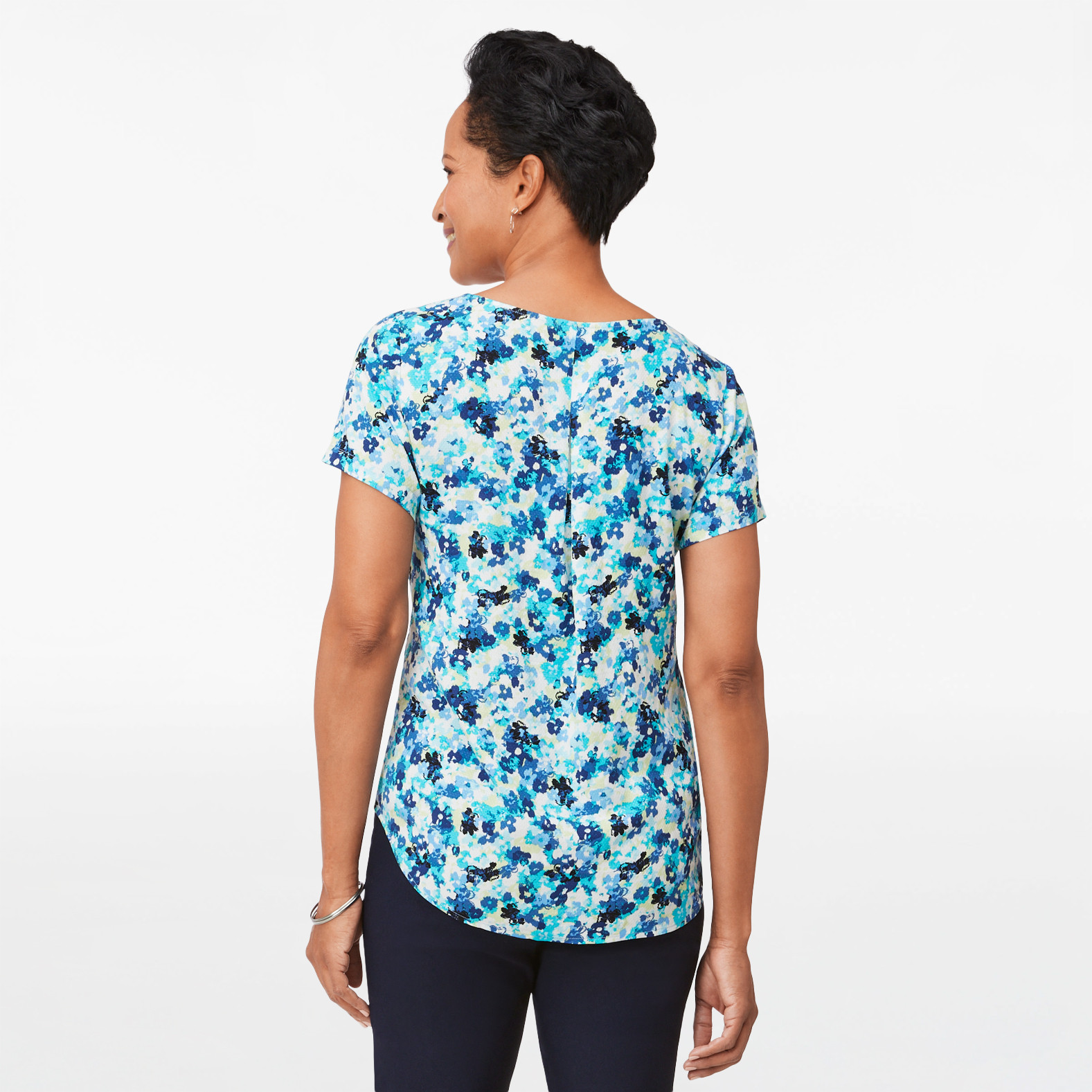Short Sleeve Textured Shirt