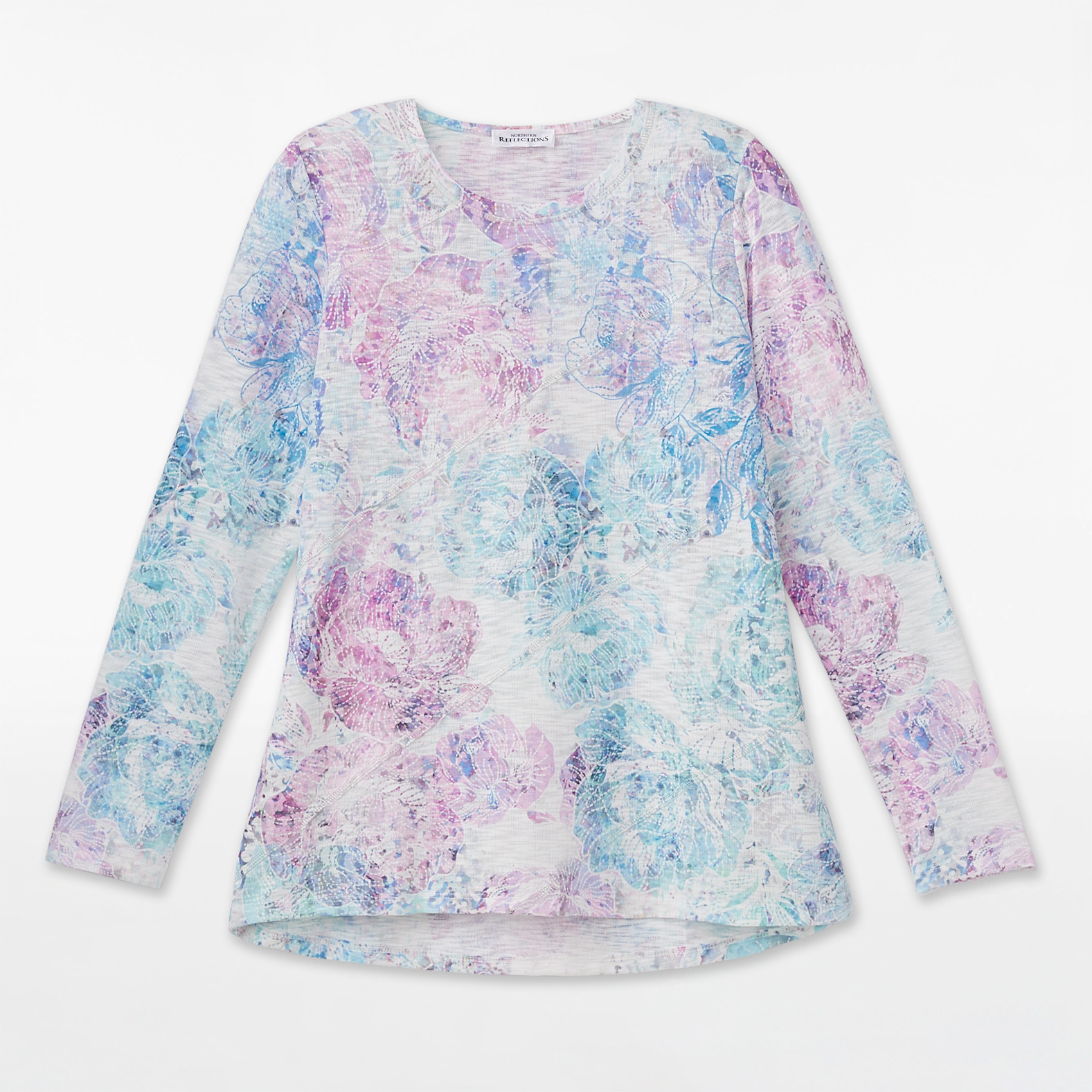 Long Sleeve Knit Sublimation Top