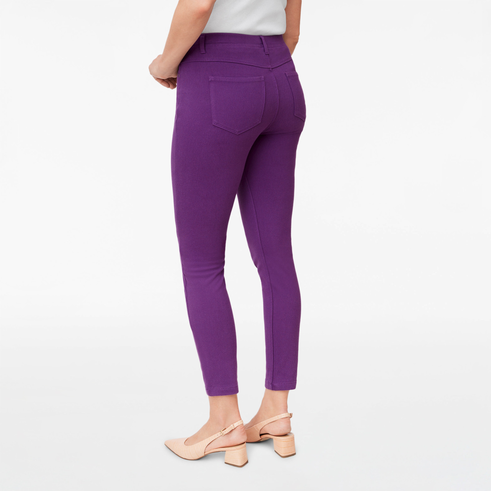 Comfort Fit Twill Jeggings