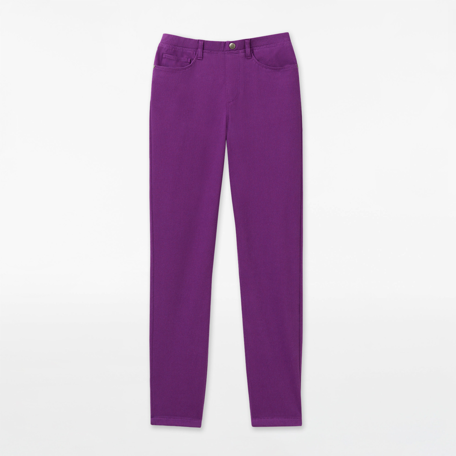 Comfort Fit Twill Jeggings