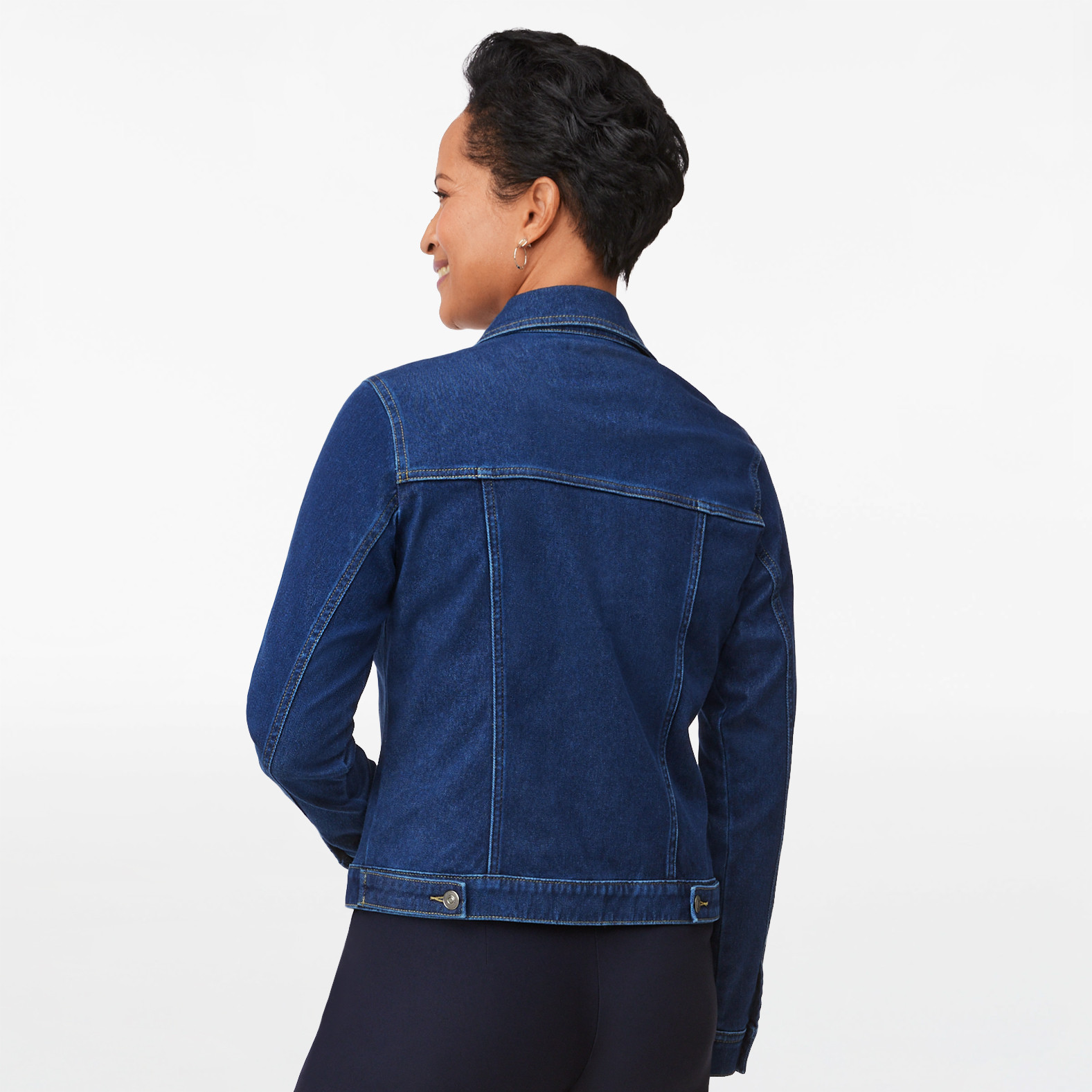 Knit Denim Jacket