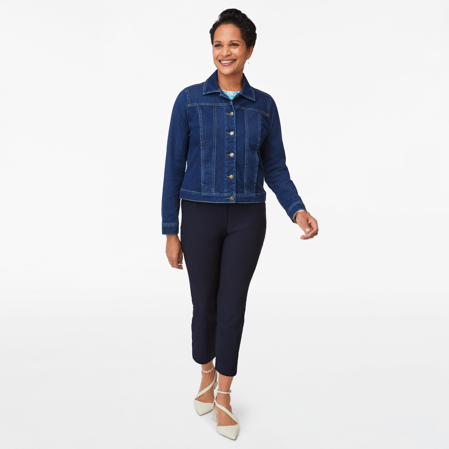 Knit Denim Jacket