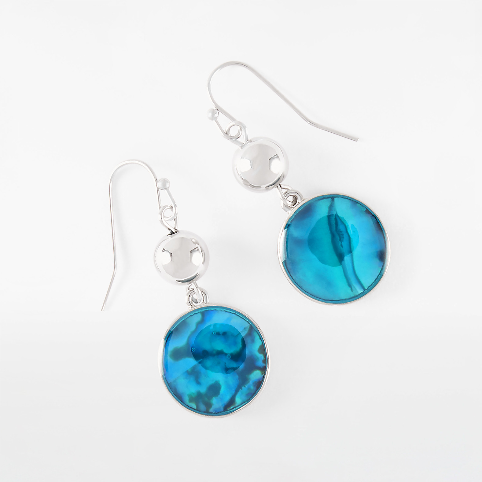Round Double Hoop Earrings