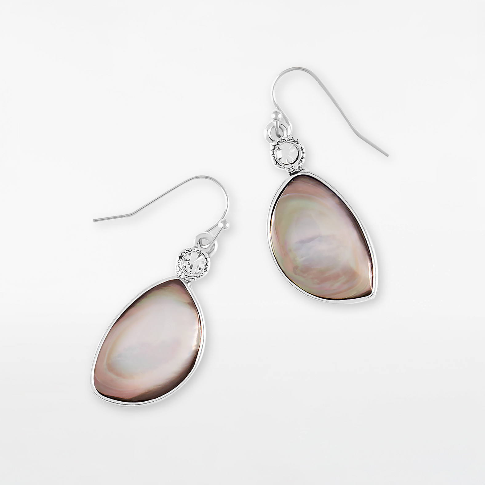 Round Shell Earrings