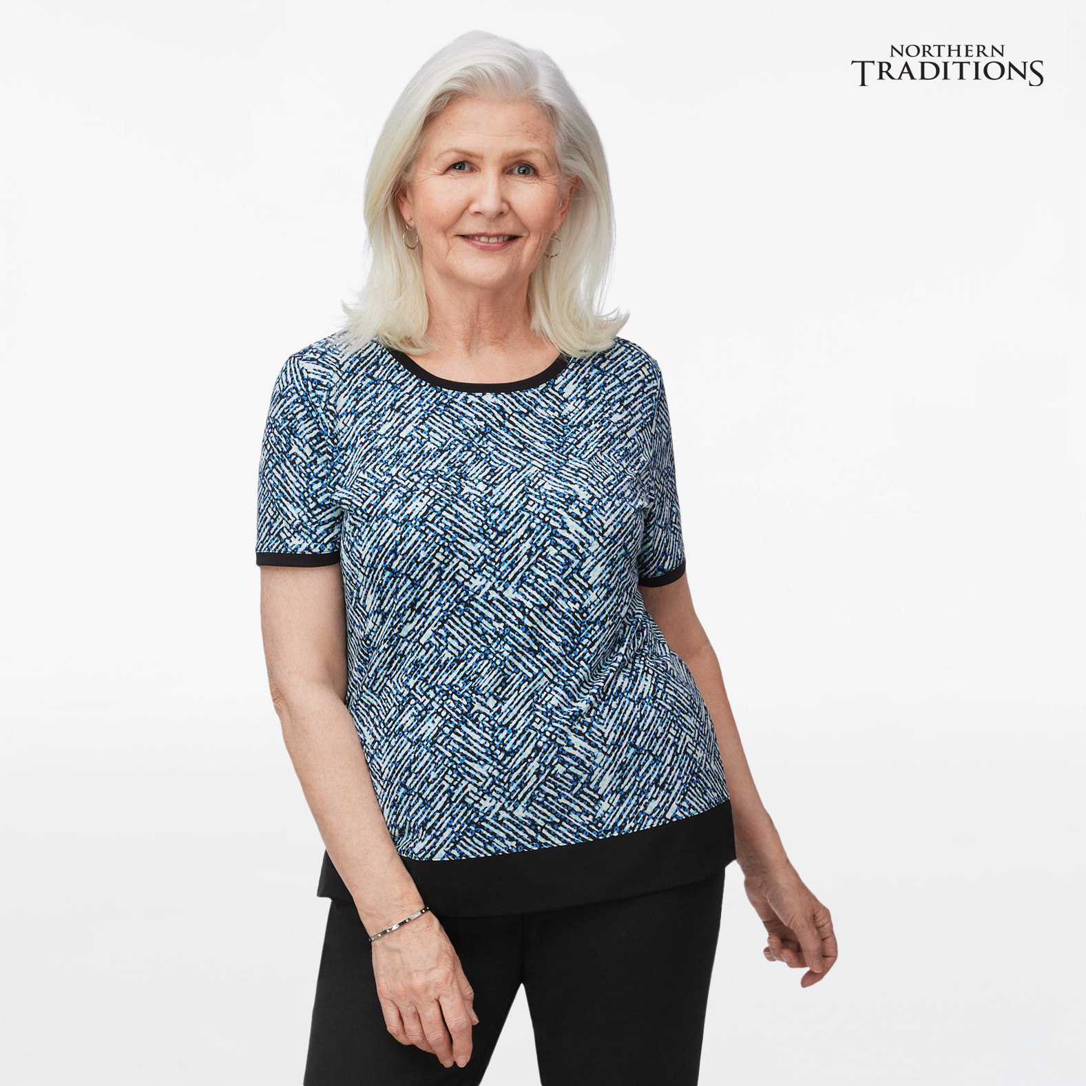 Petite - Short Sleeve Cuffed Top