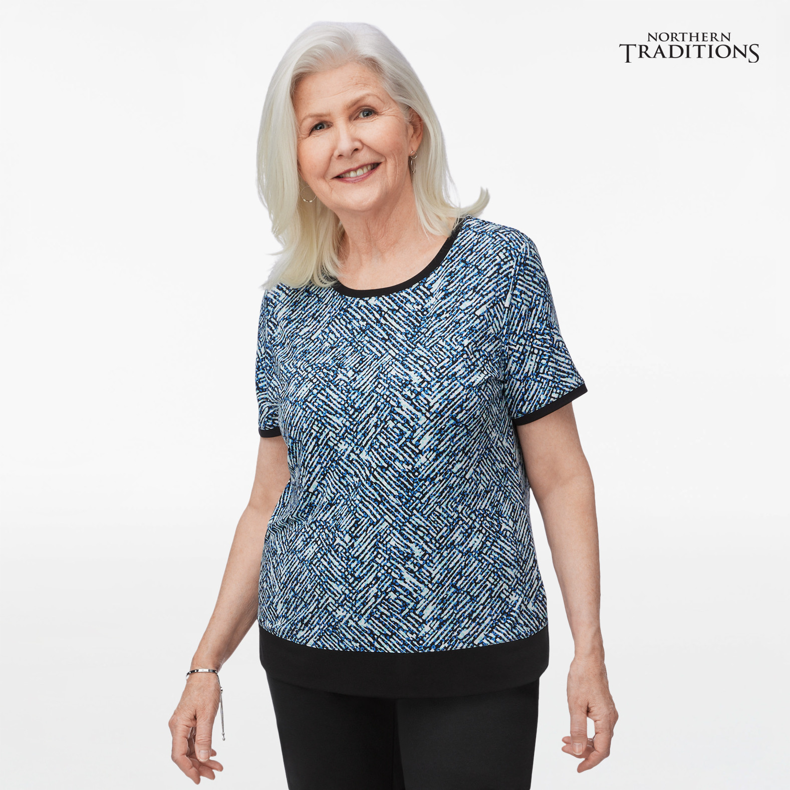 Petite - Short Sleeve Cuffed Top