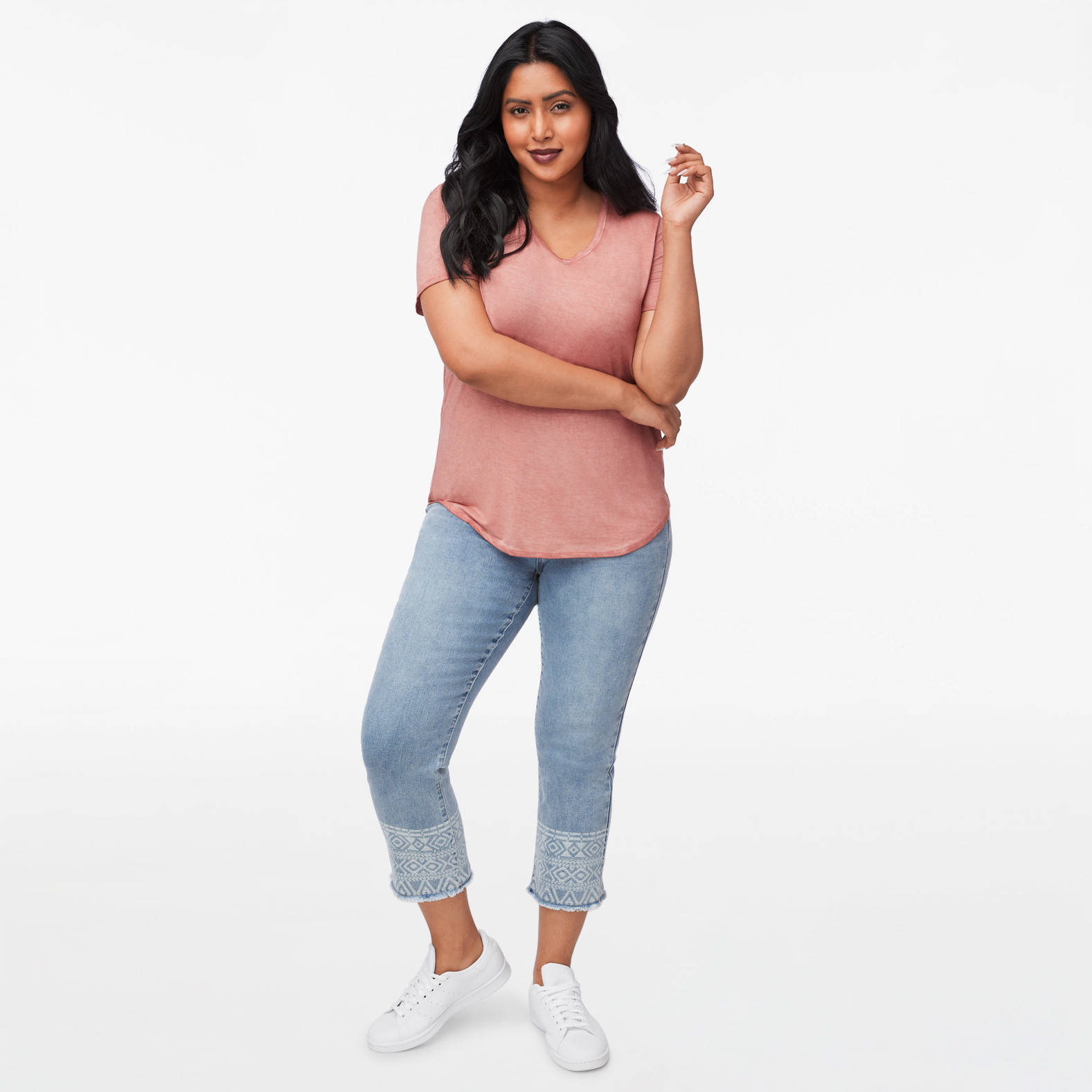 Short Sleeve Garment Dye Top
