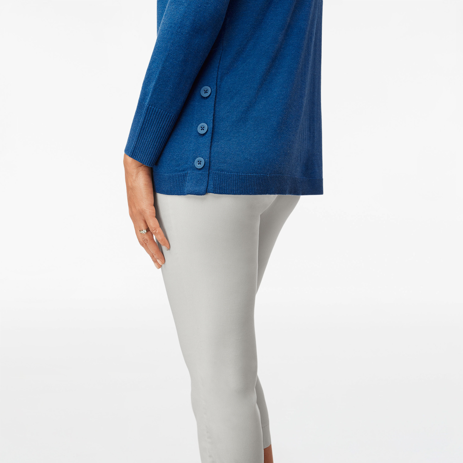 Side Button Cardigan
