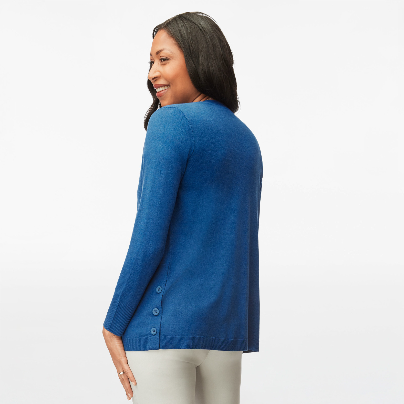 Side Button Cardigan