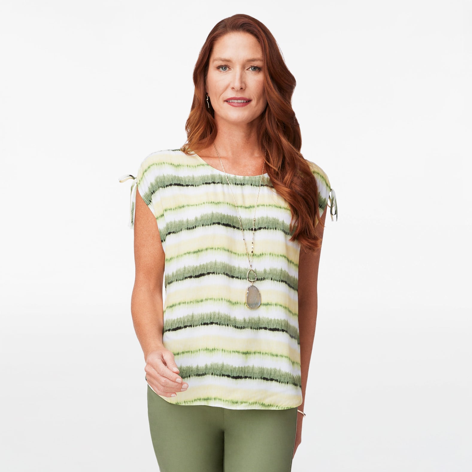 Sleeveless Ombre Pullover