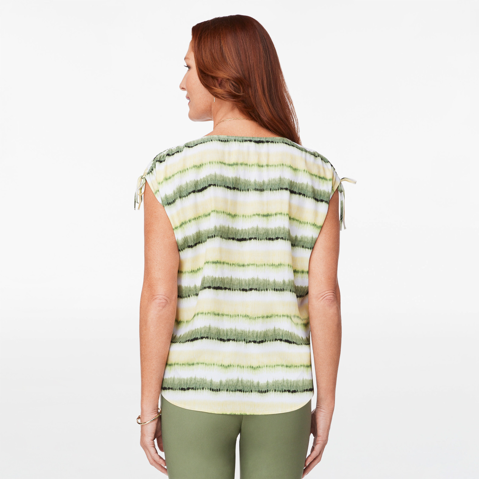 Sleeveless Ombre Pullover