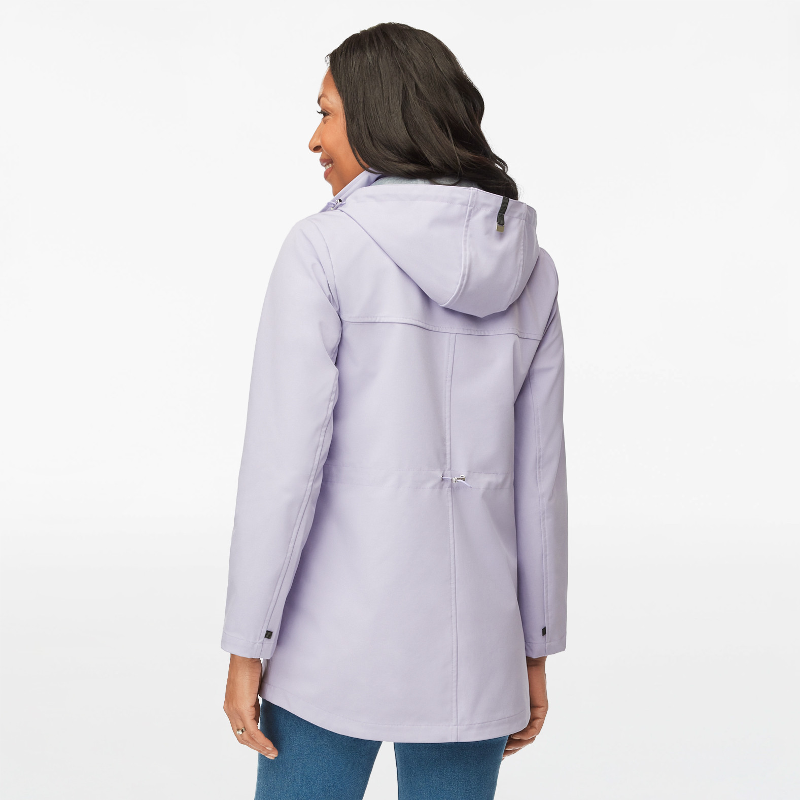 Soft Shell High Low Jacket