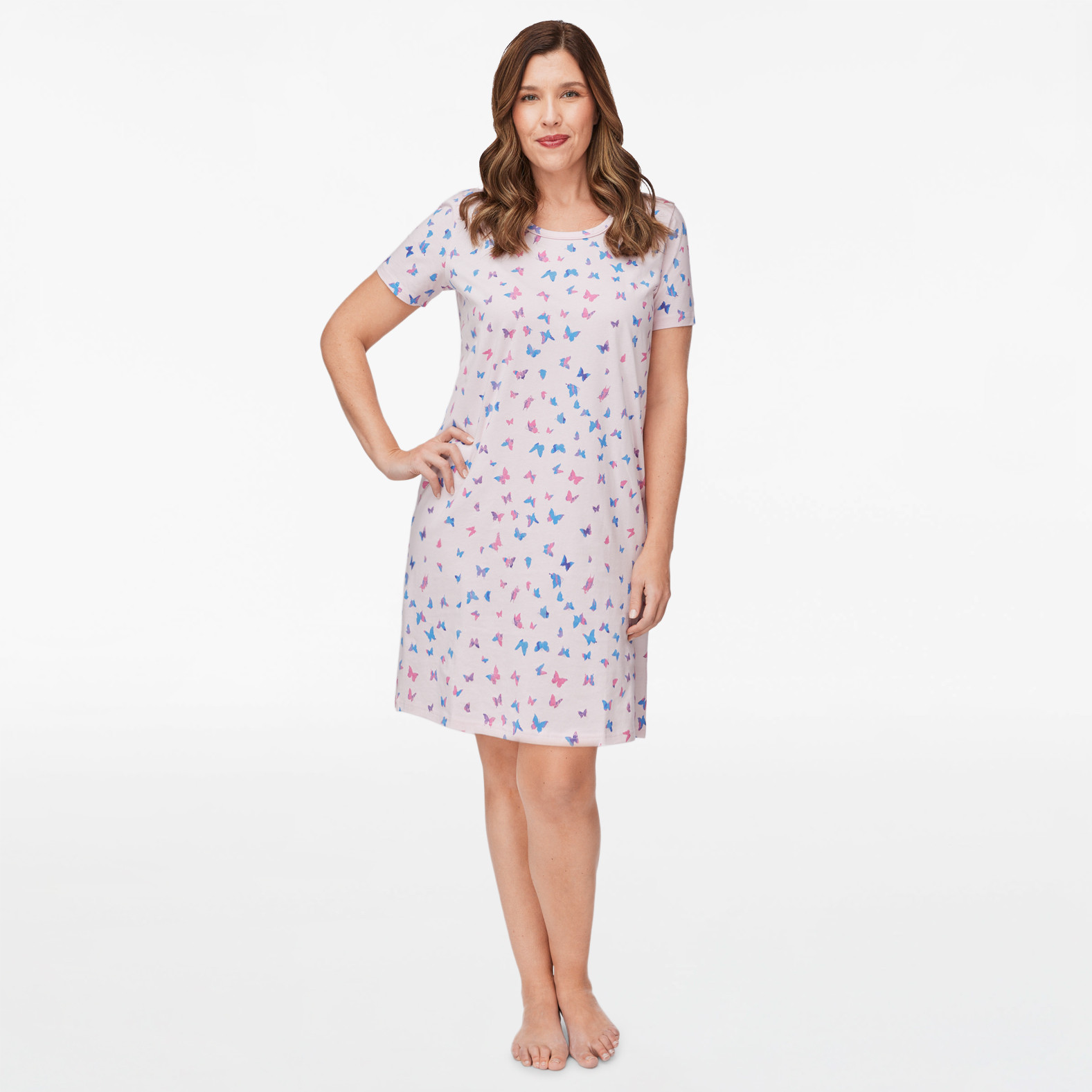 Butterfly Print Nightshirt