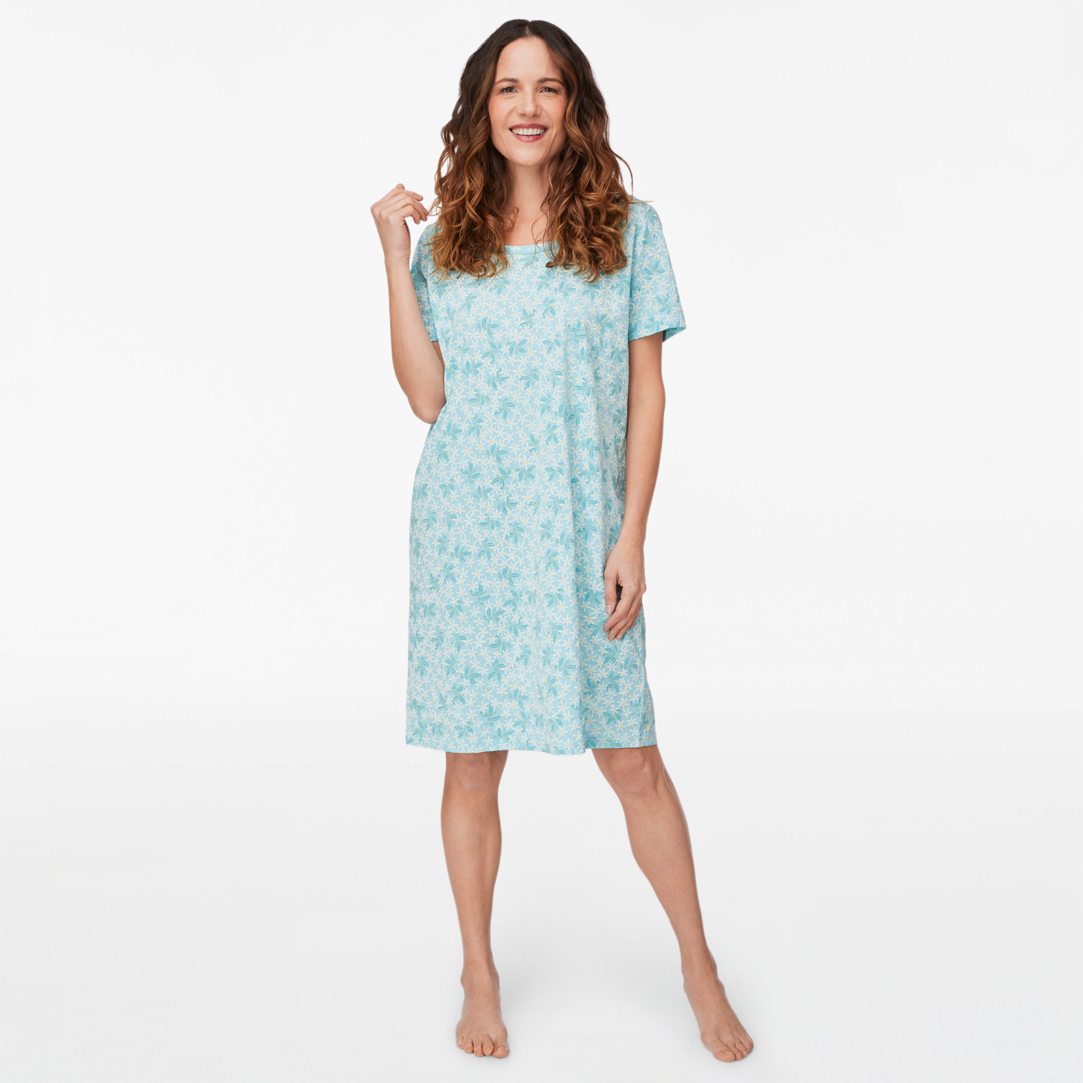 Daisy Print Nightshirt (