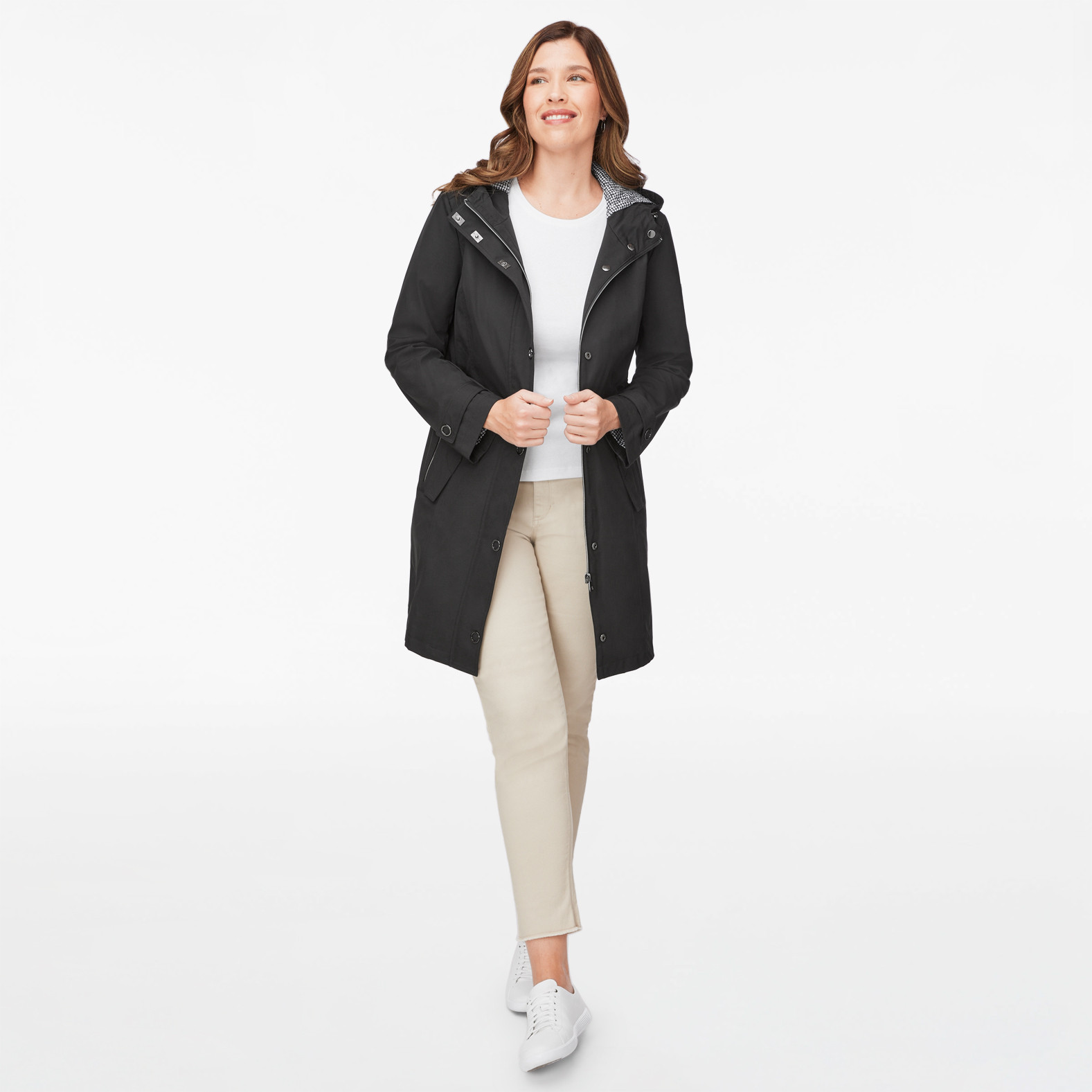 Herringbone Lined Wind Jacket