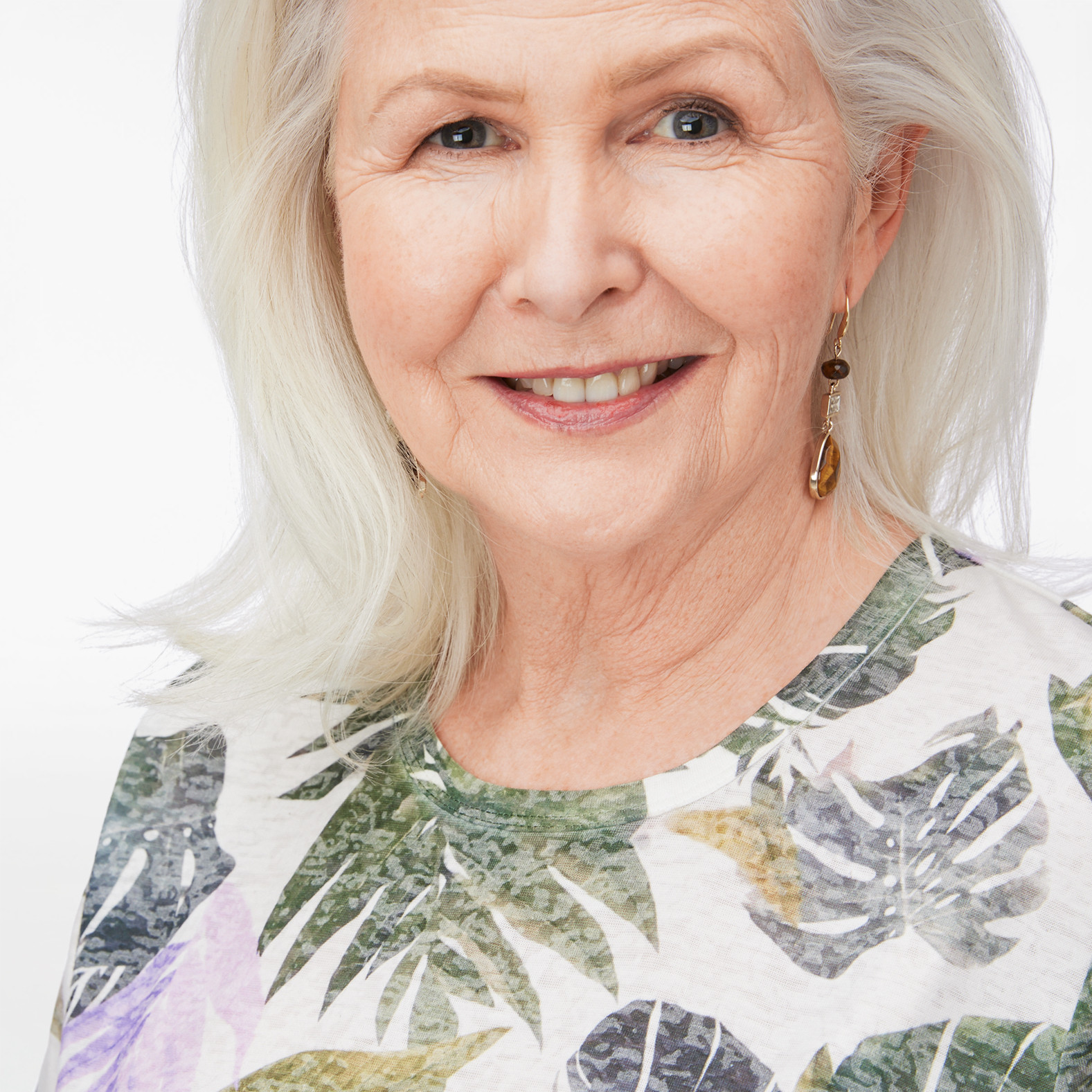 Petite - Tropical Print Sublimation Top