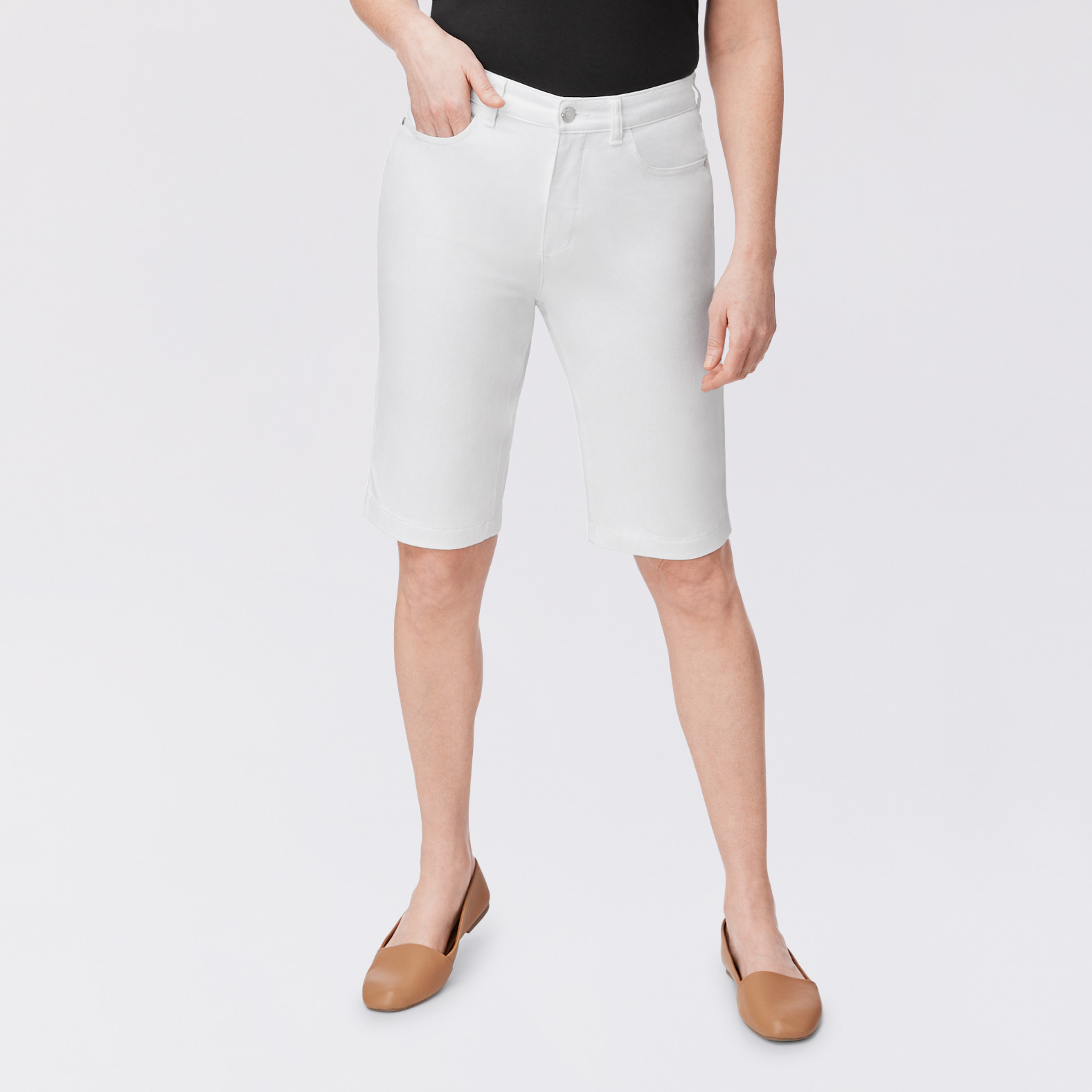 Curvy Essential Microsand Bermuda Short