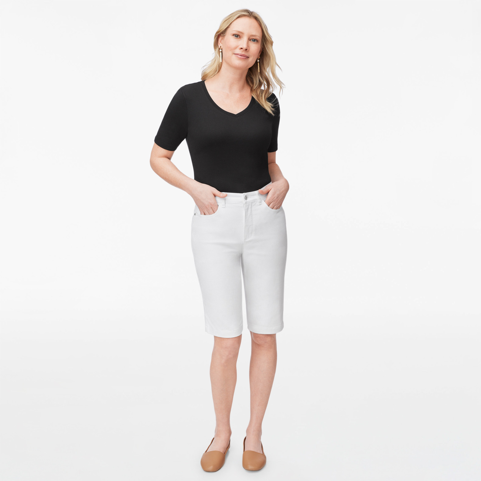 Curvy Essential Microsand Bermuda Short