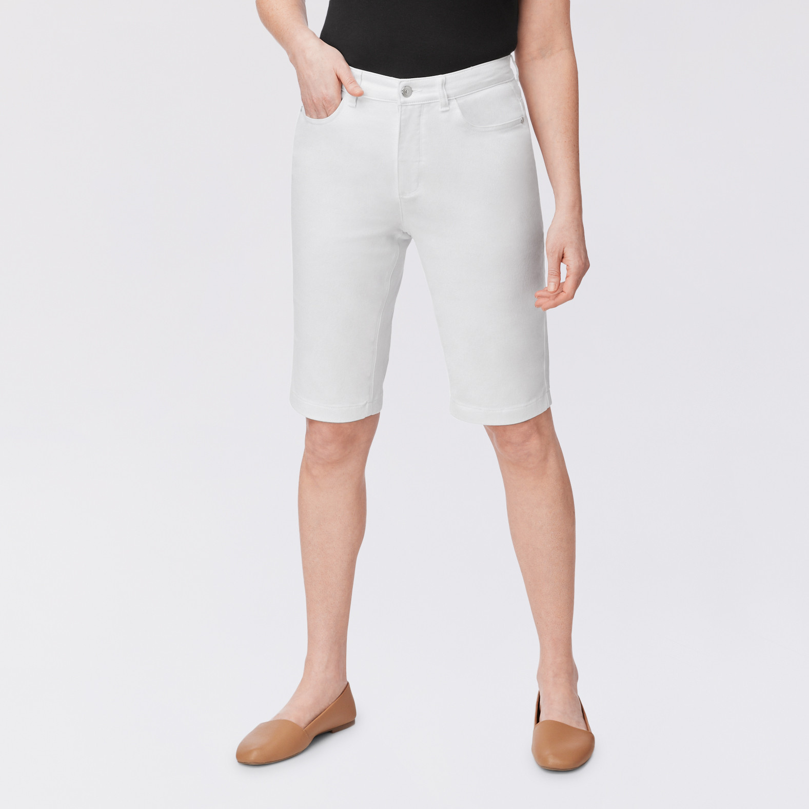 Curvy Essential Microsand Bermuda Short