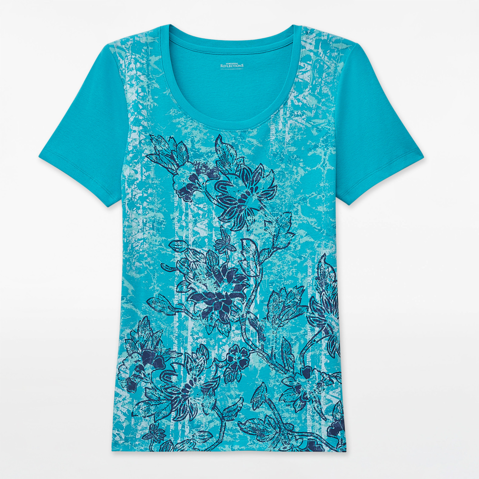Everyday Fit Floral Print Tee