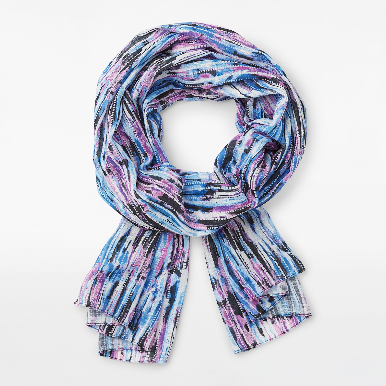 Island Print Scarf