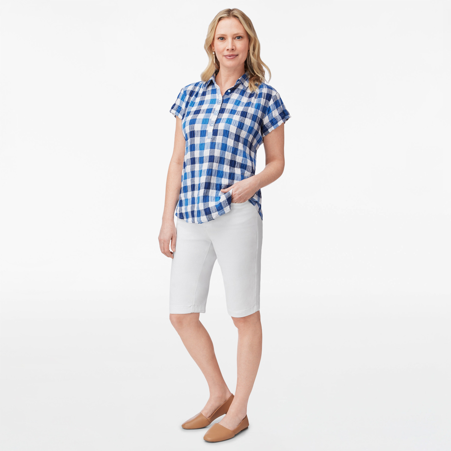 Yarn Dye Checkered Shirt