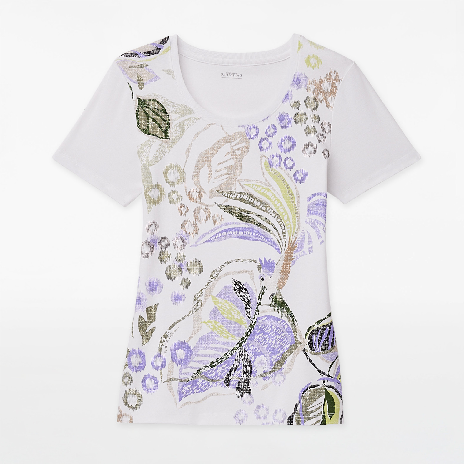 Everyday Fit Scenic Nature Print Tee