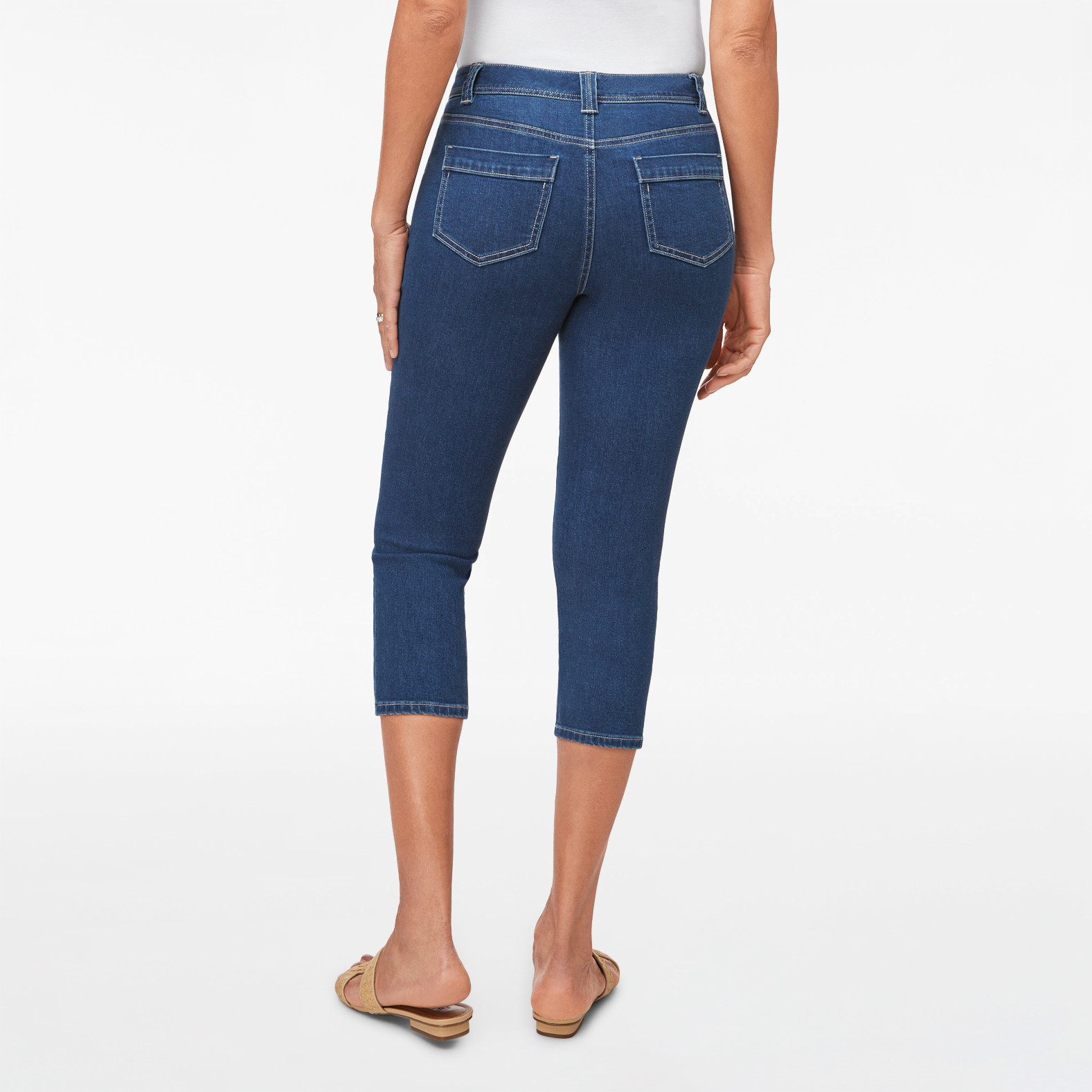 Petite - Essential Slim Denim Crop