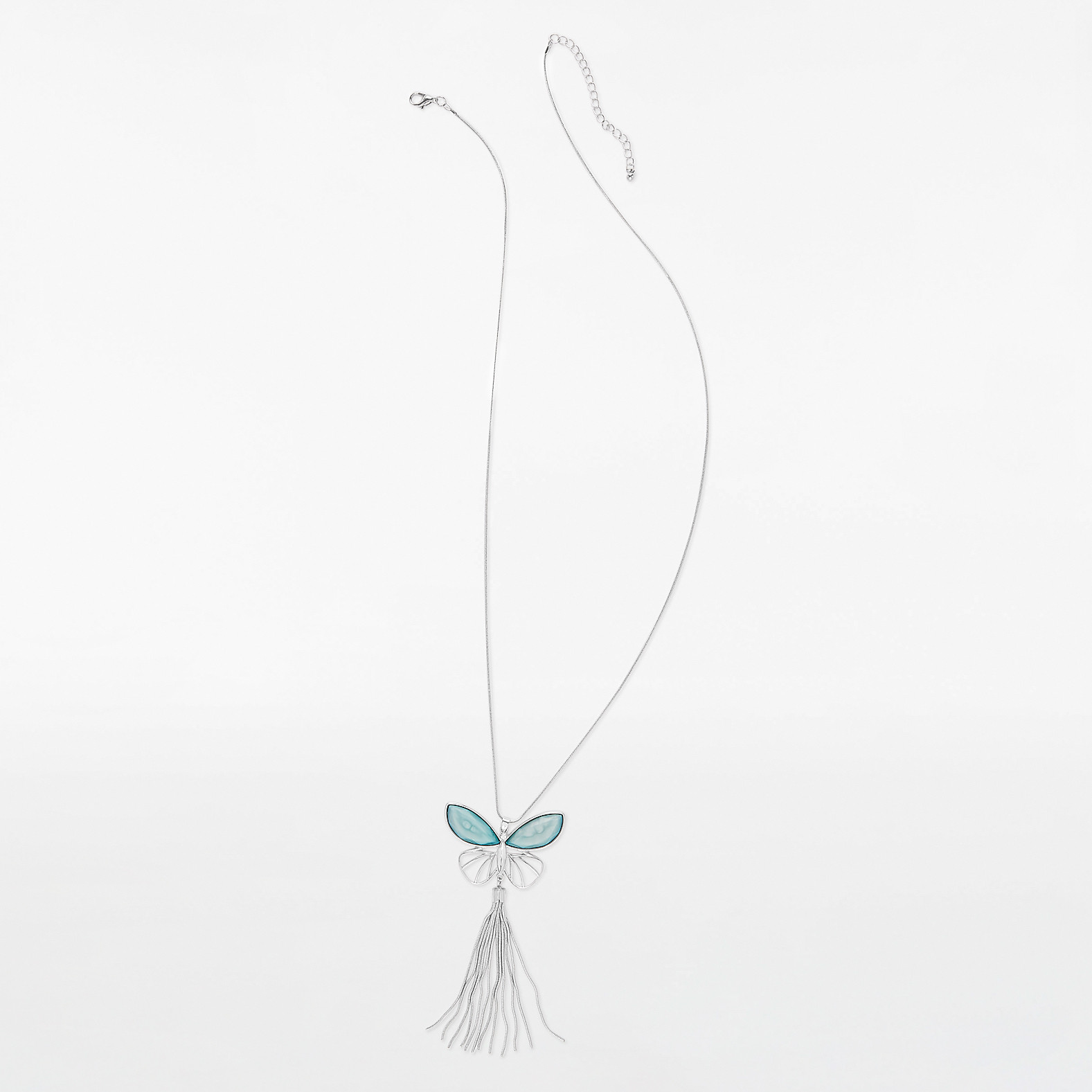 Butterfly Tassel Necklace