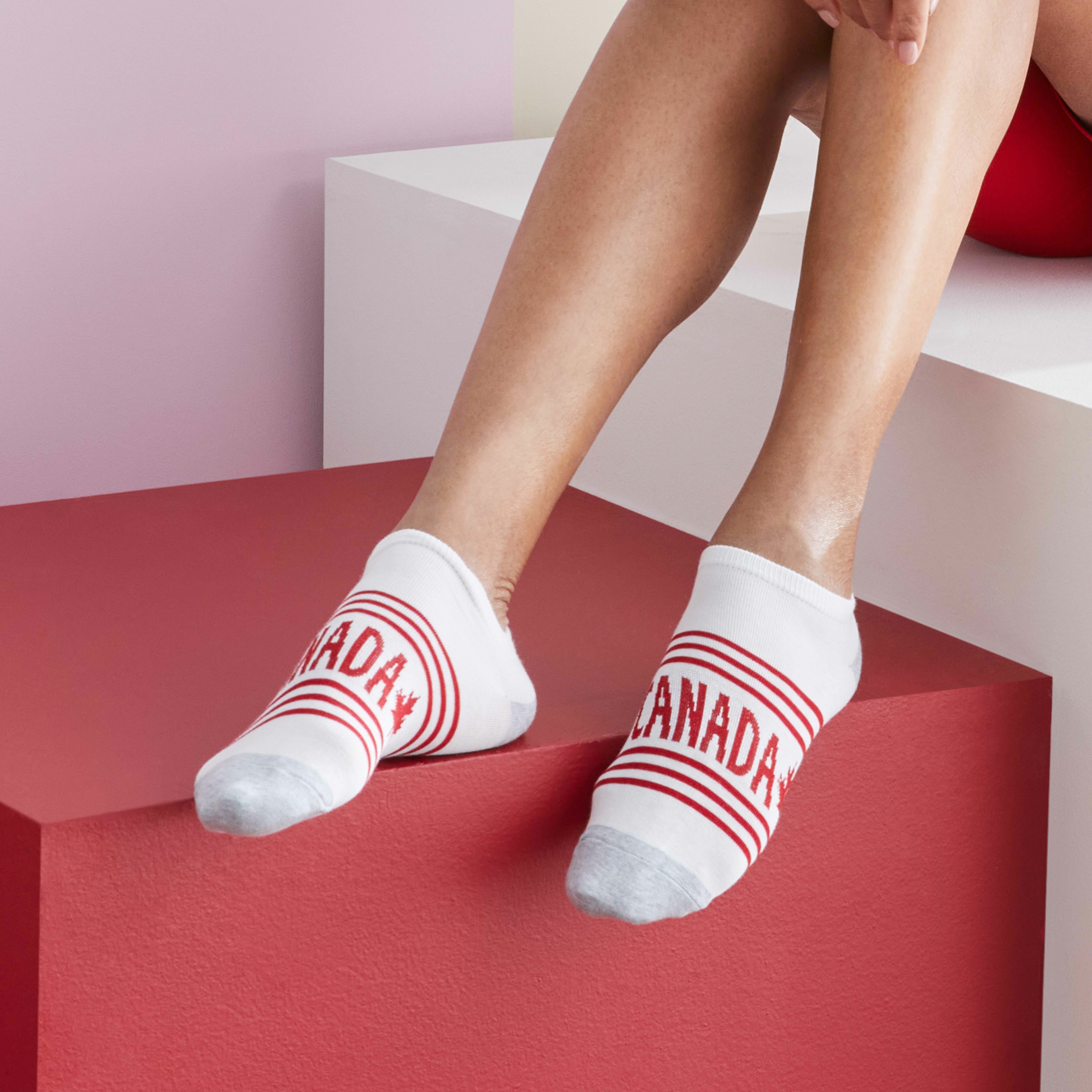 Canada Day Low Cut Socks