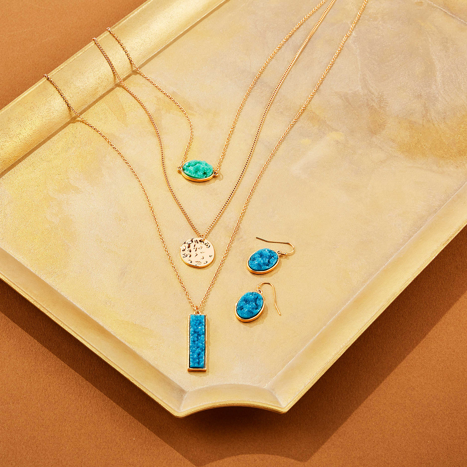 Layered Pendant Set