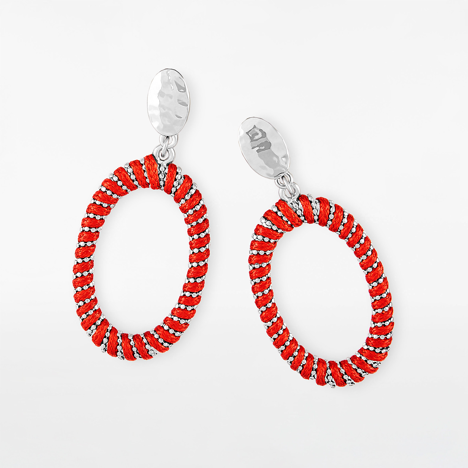 Oval Wrap Earrings