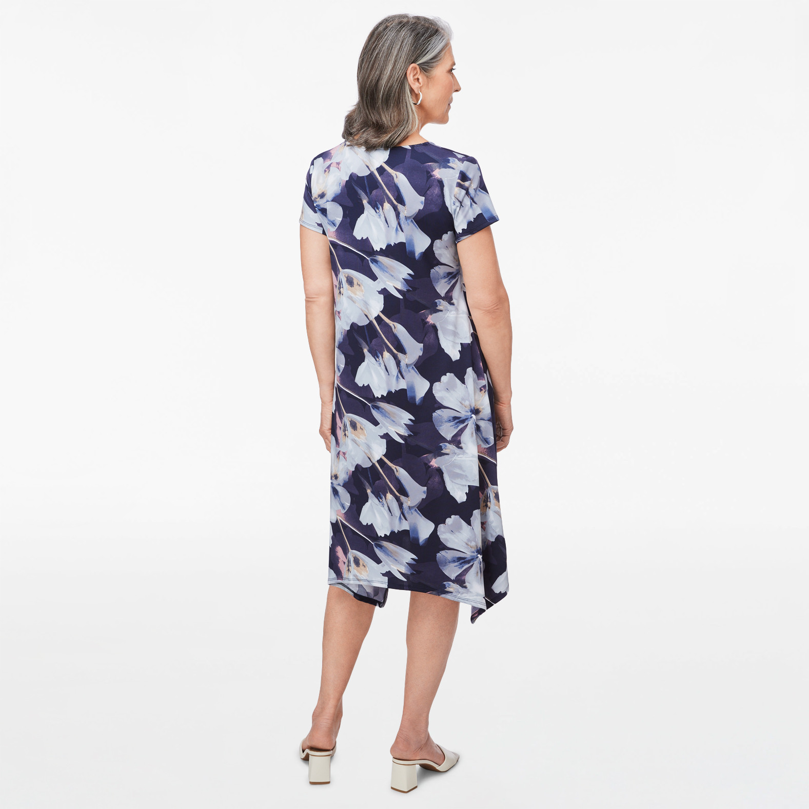 Asymmetrical Hem Dress
