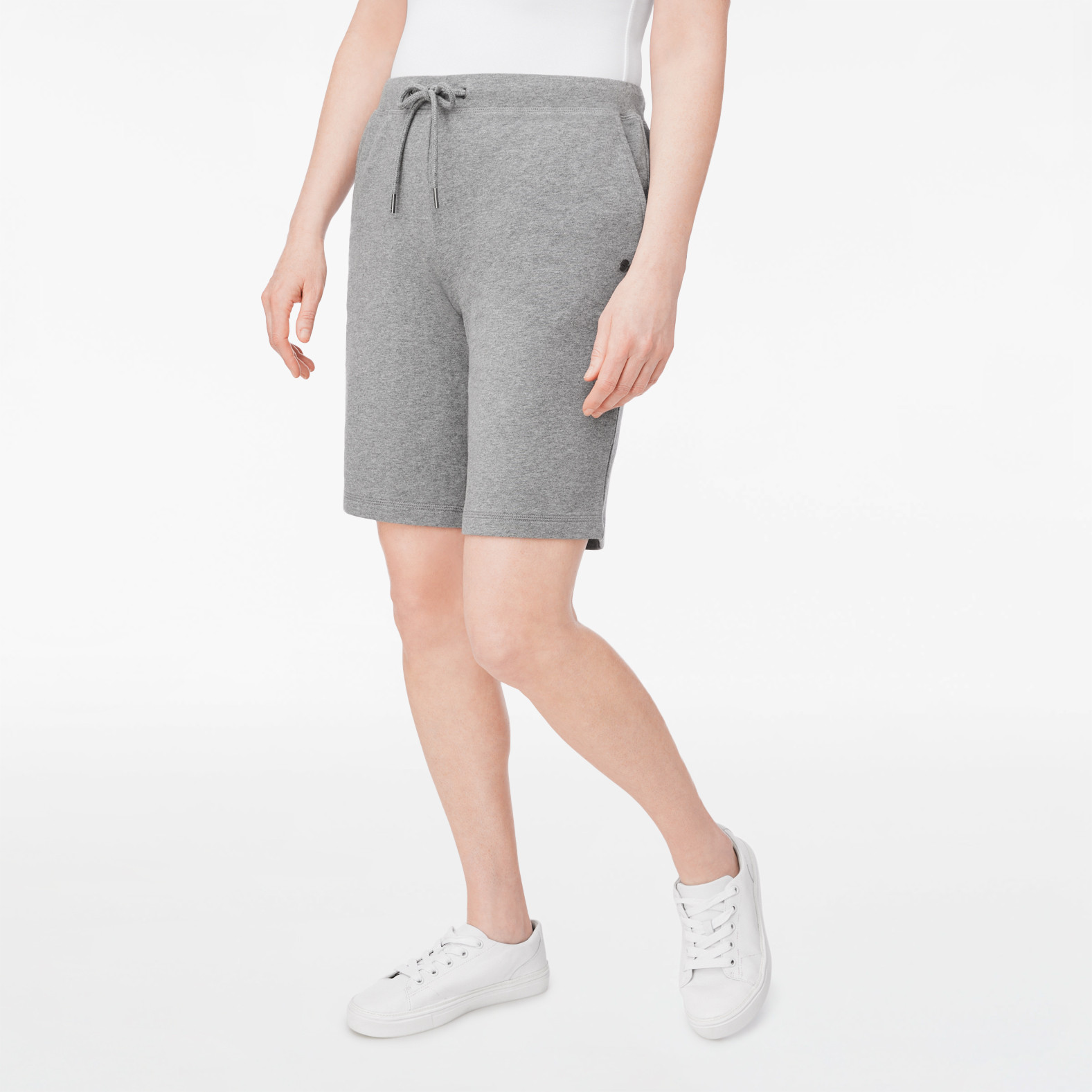 French Terry Drawcord Shorts