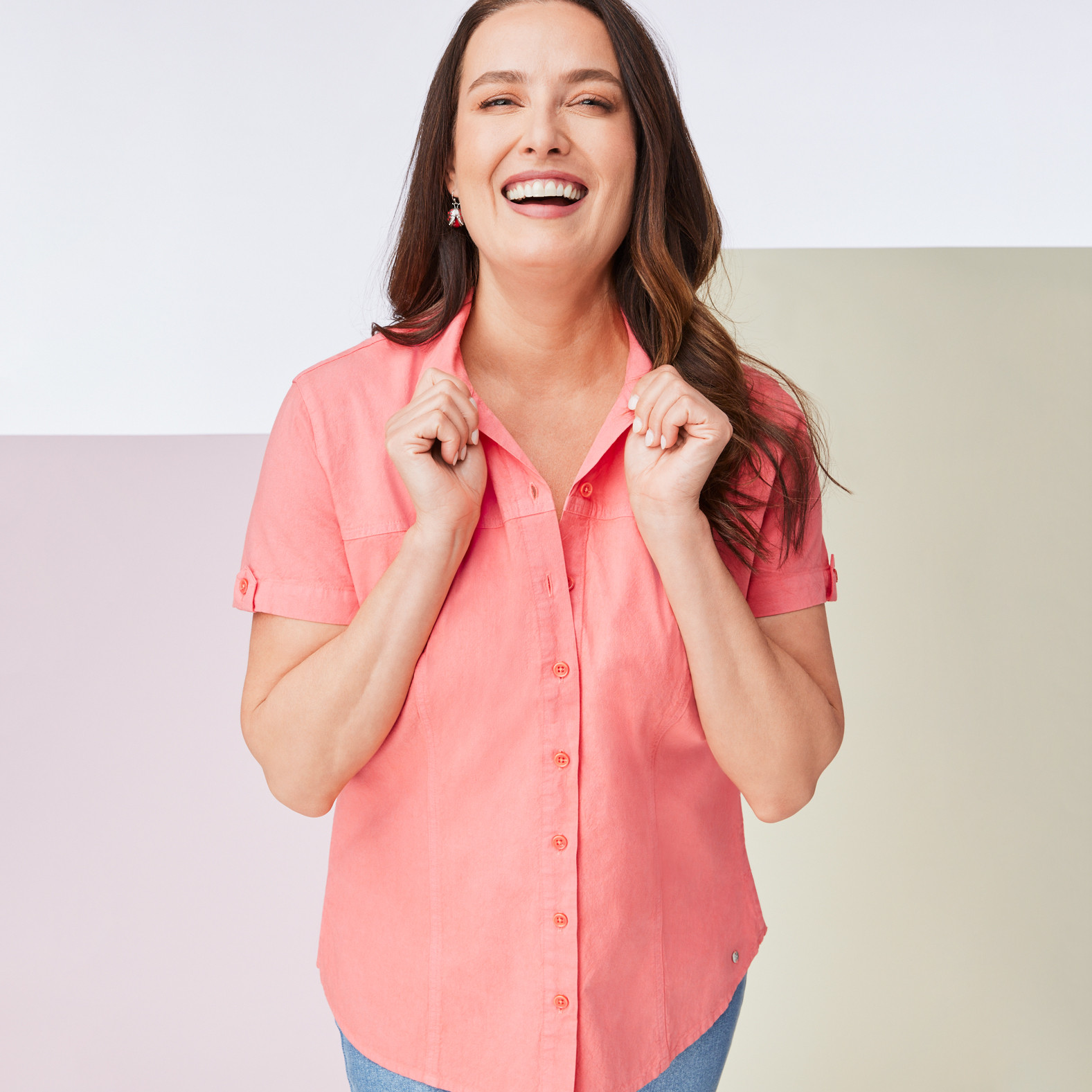 Garment Dye Short Sleeve Shirt