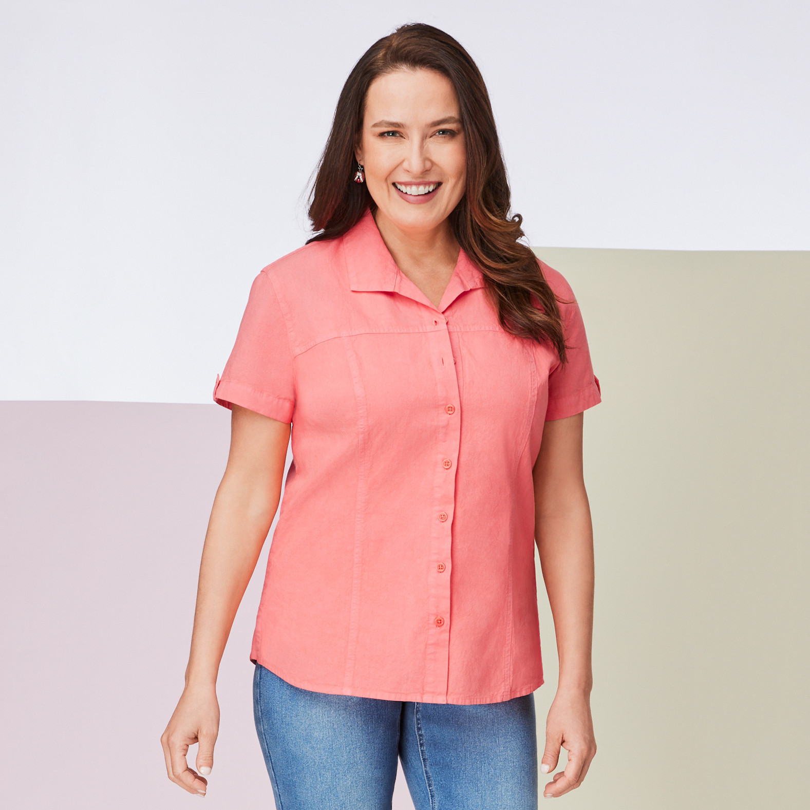 Garment Dye Short Sleeve Shirt