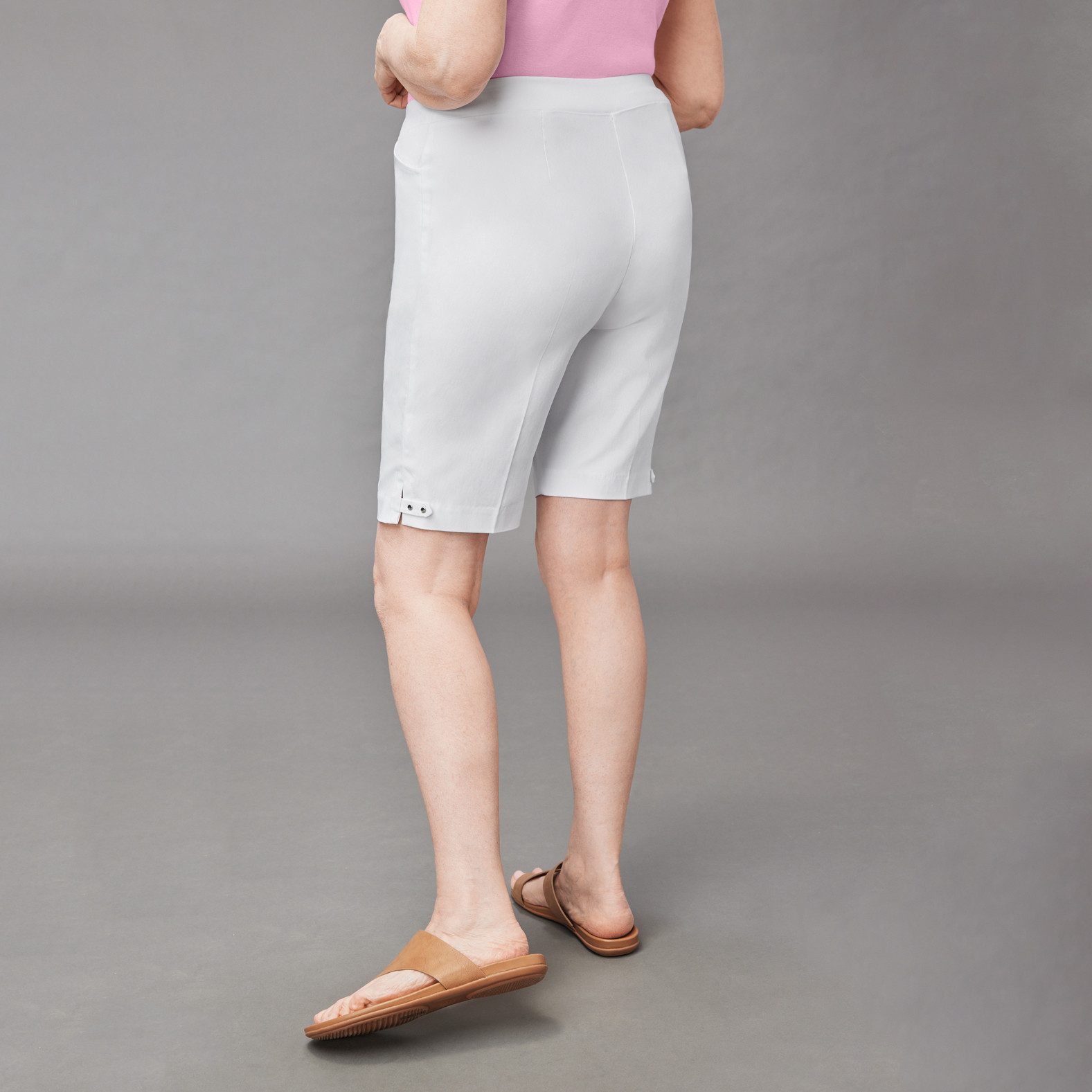 Petite - Pull On Short Back View