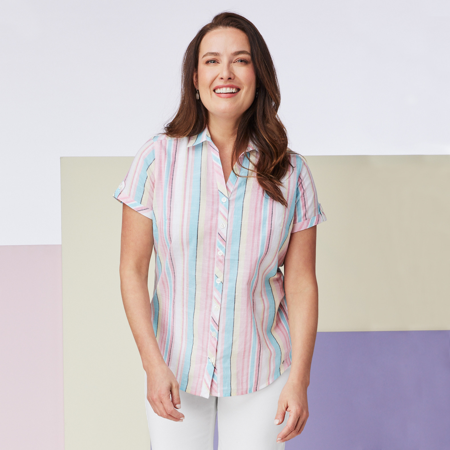 Striped Yarn Dye Top