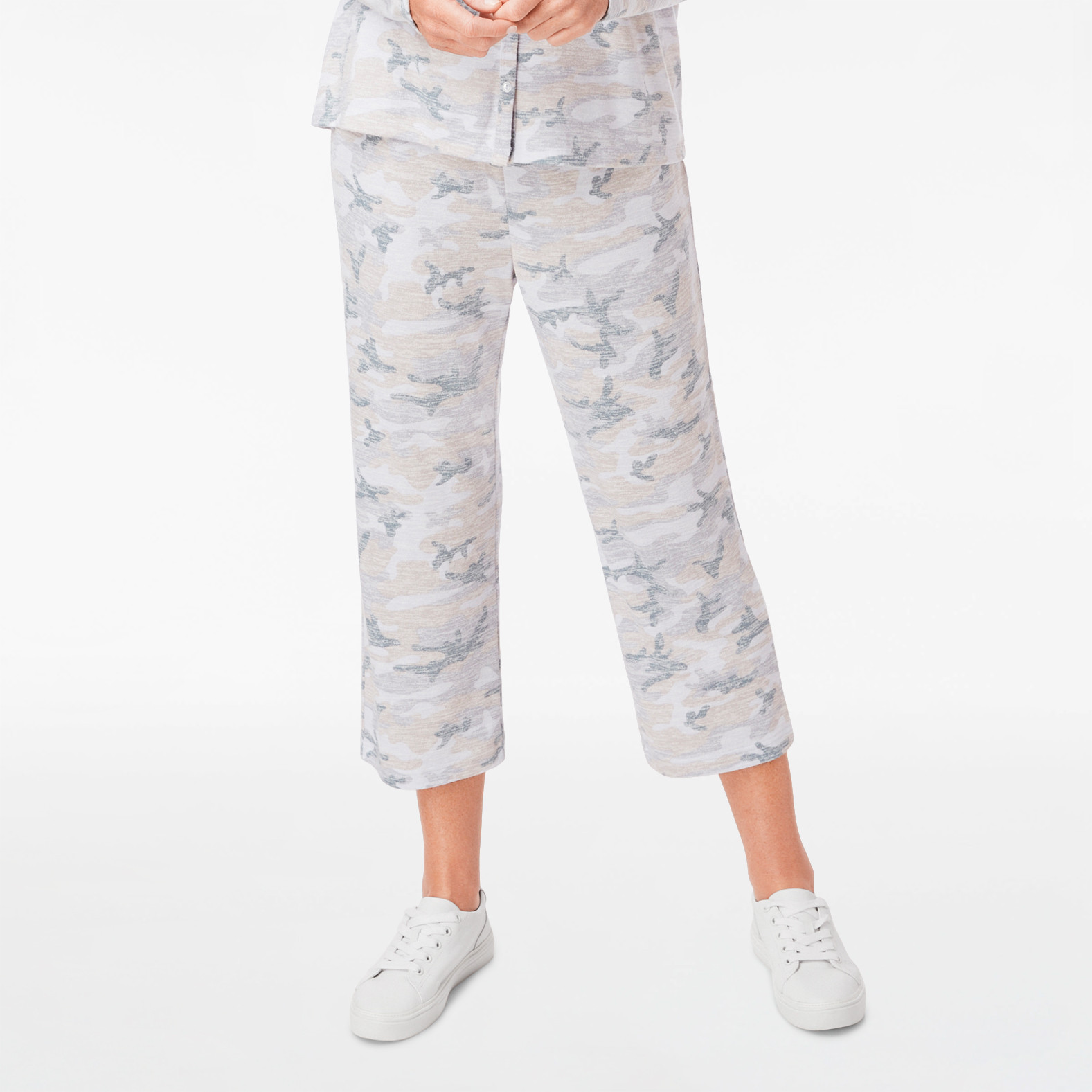 Knit Lounge Pants with Drawstring
