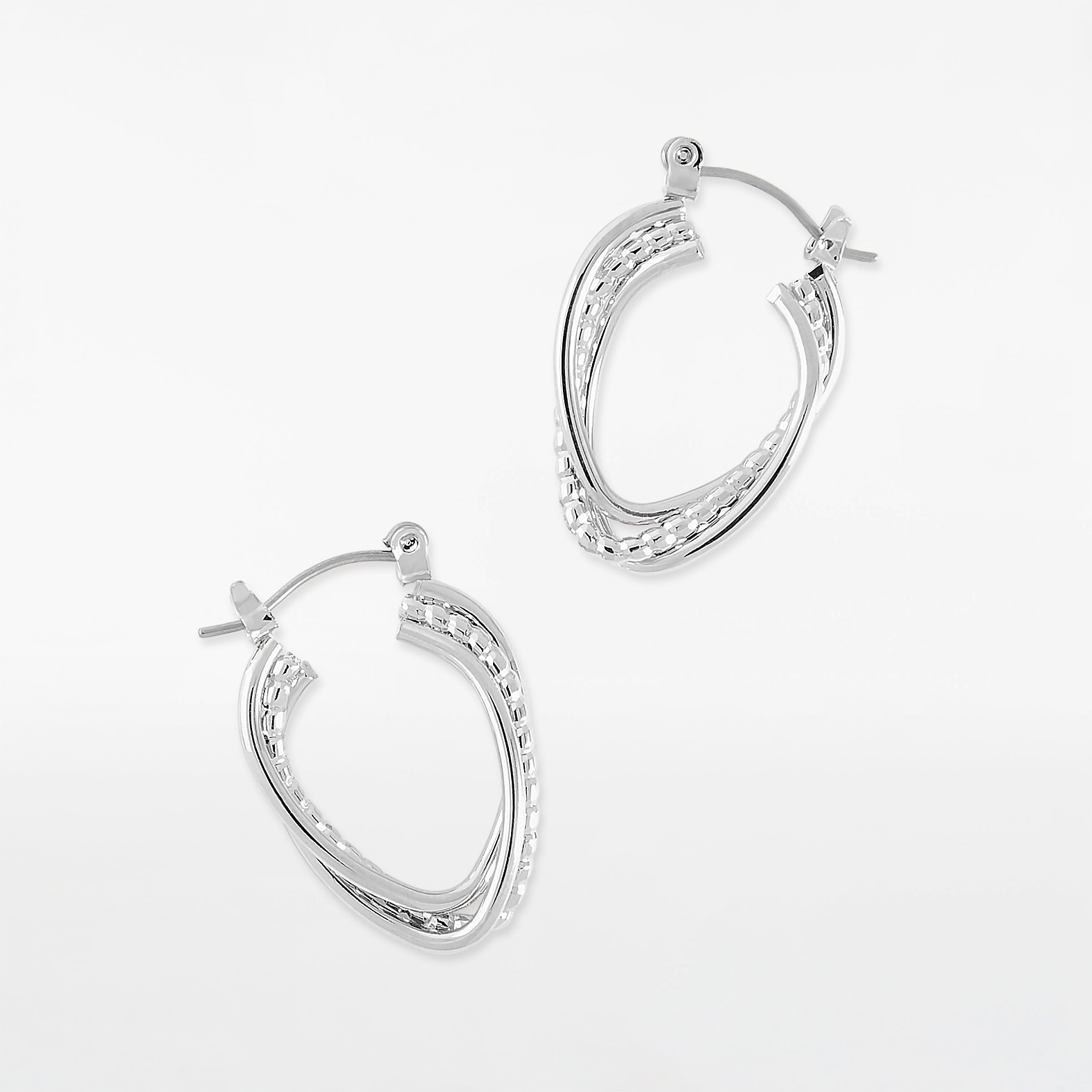 Hinged Hoop Earrings