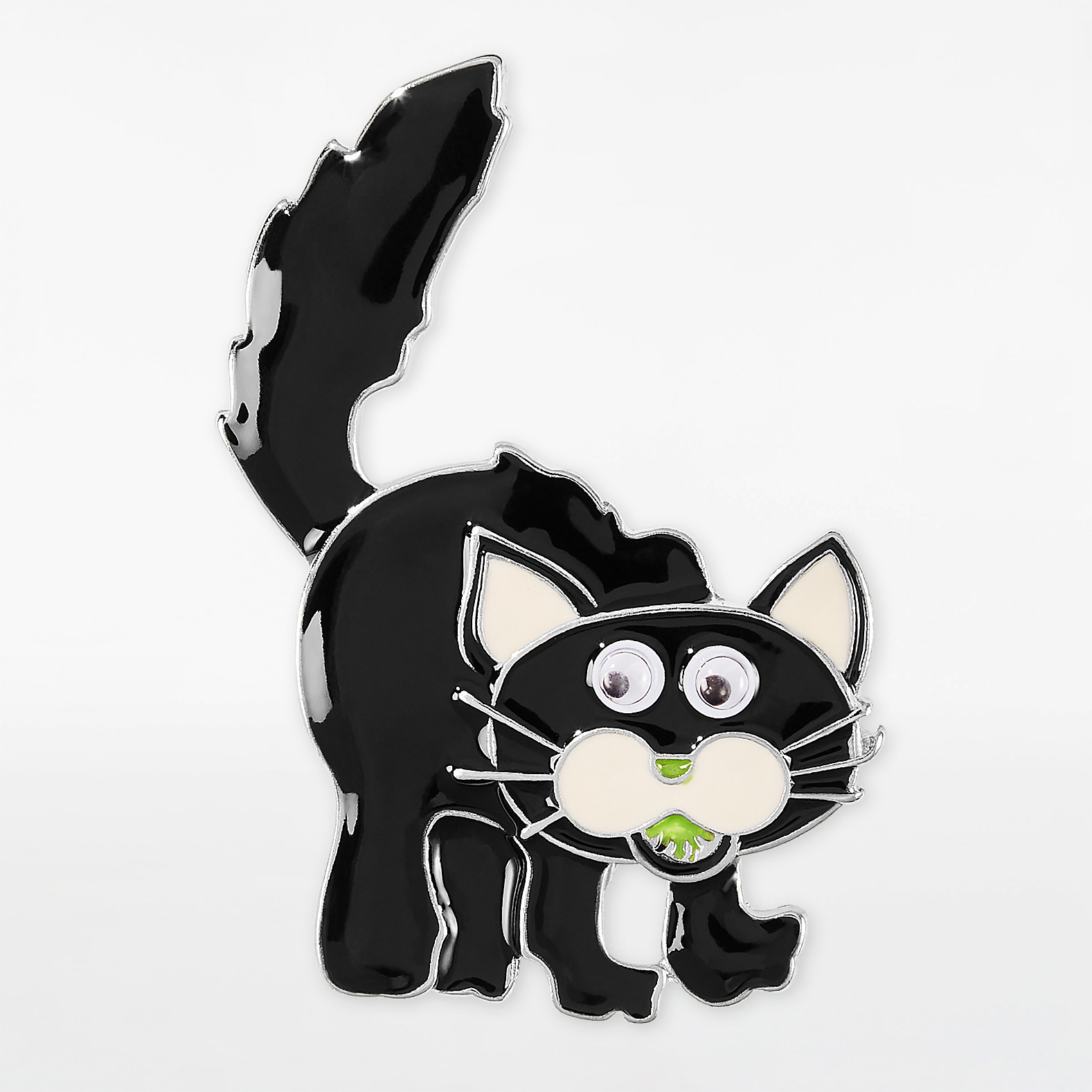 Spooky Cat Pin