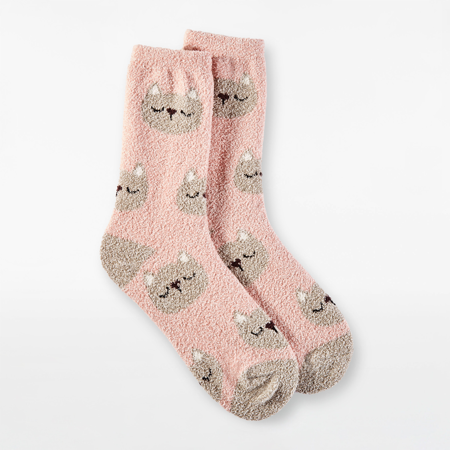2 Pack Ultra Soft Cat Novelty Socks