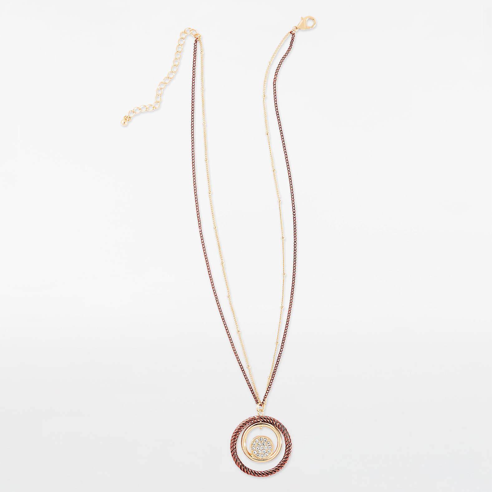 Pendant Necklace with Crystal