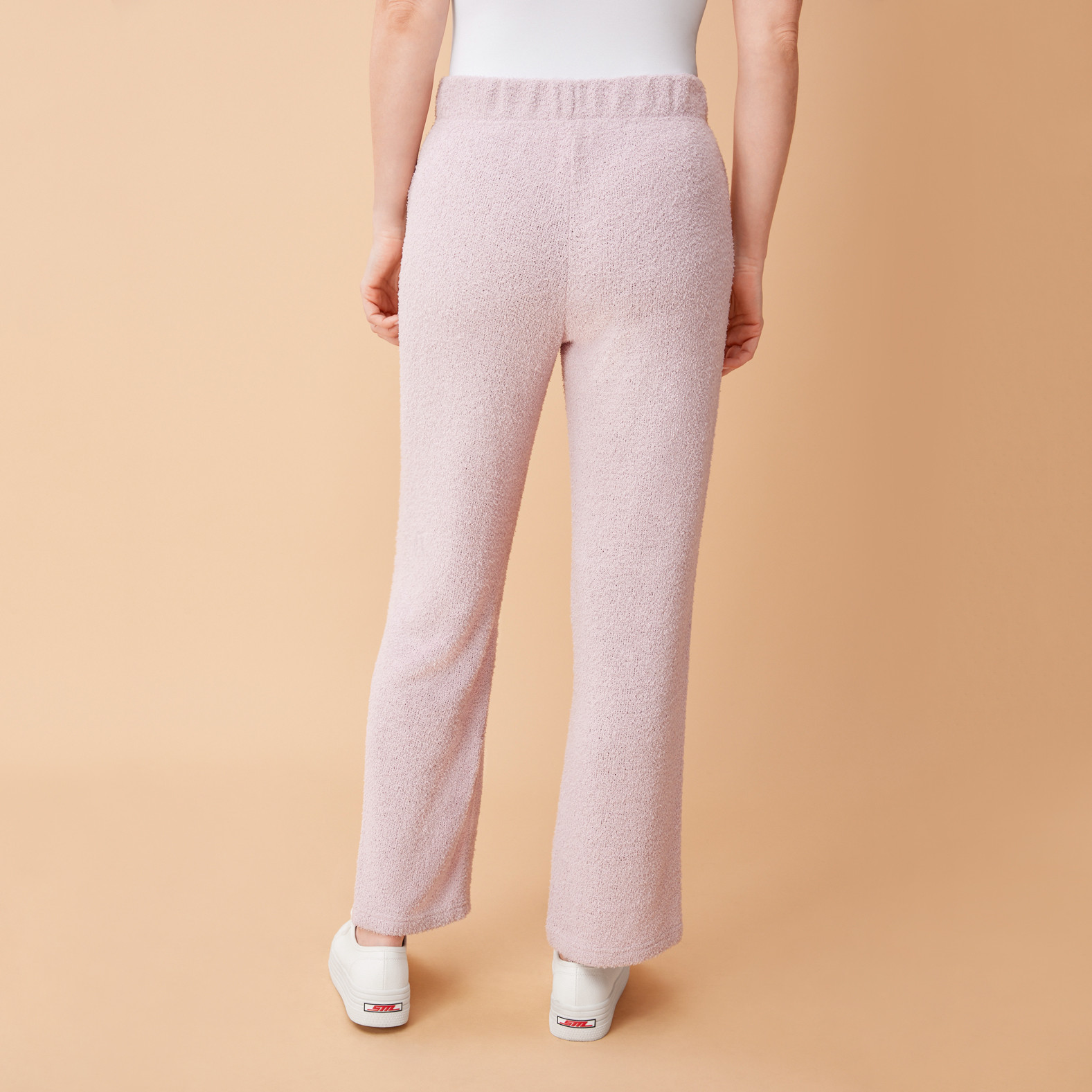 Boucle Loungewear Pant Back View