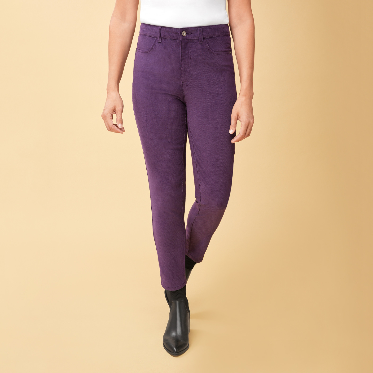 Modal Corduroy Pant  Half Body