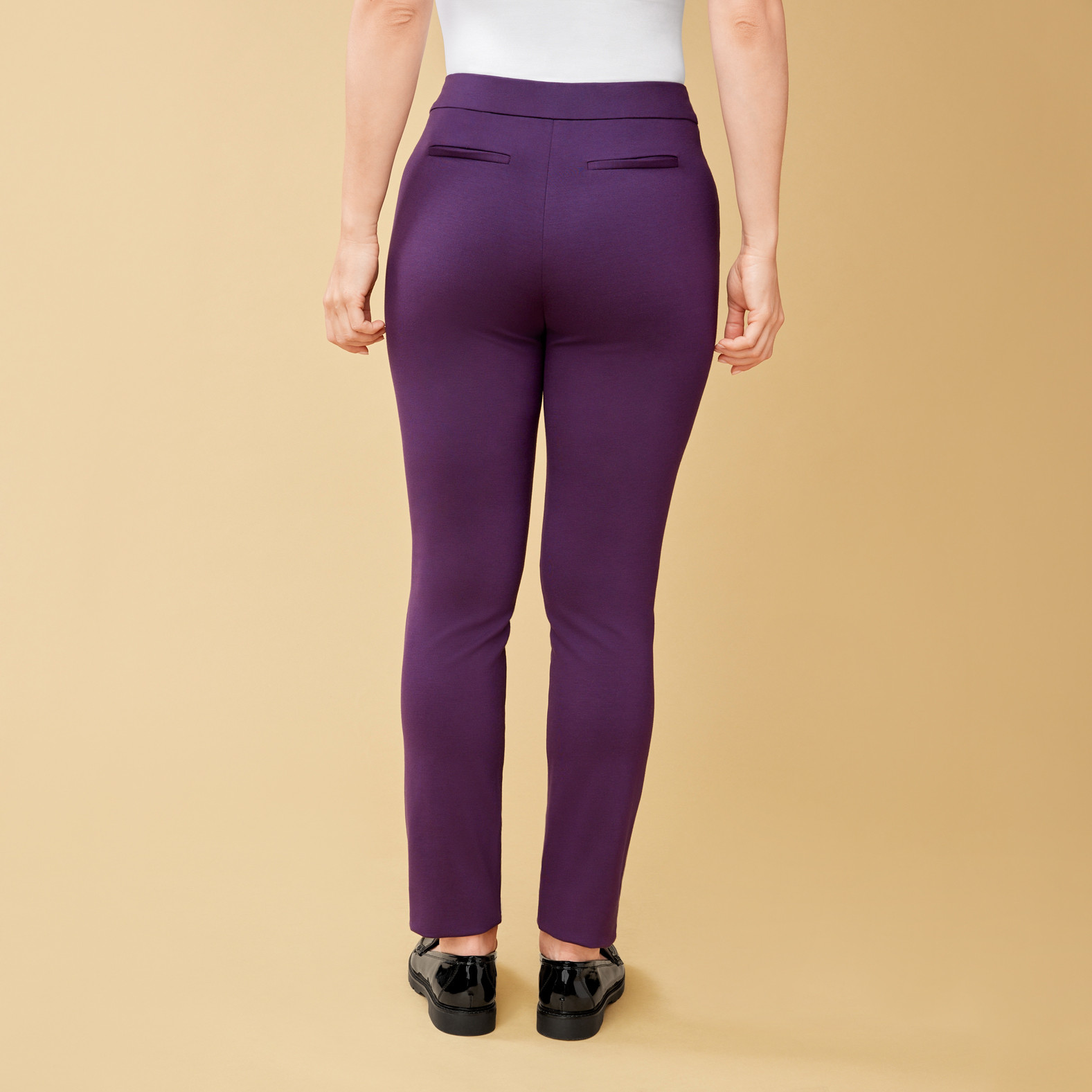 Ponte Pullon Pant Back View
